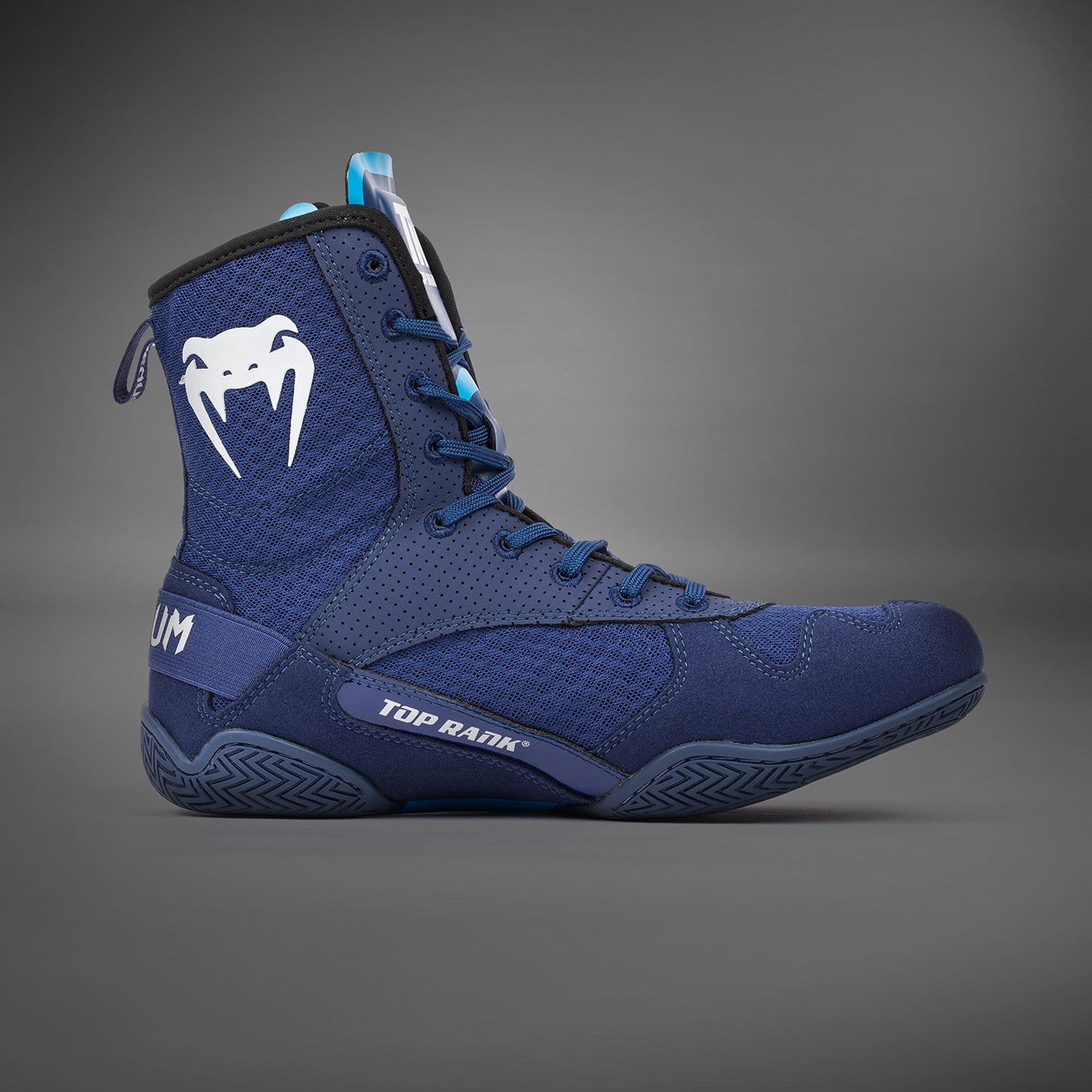 Venum x Top Rank Original Boxing Shoes - Navy Blue