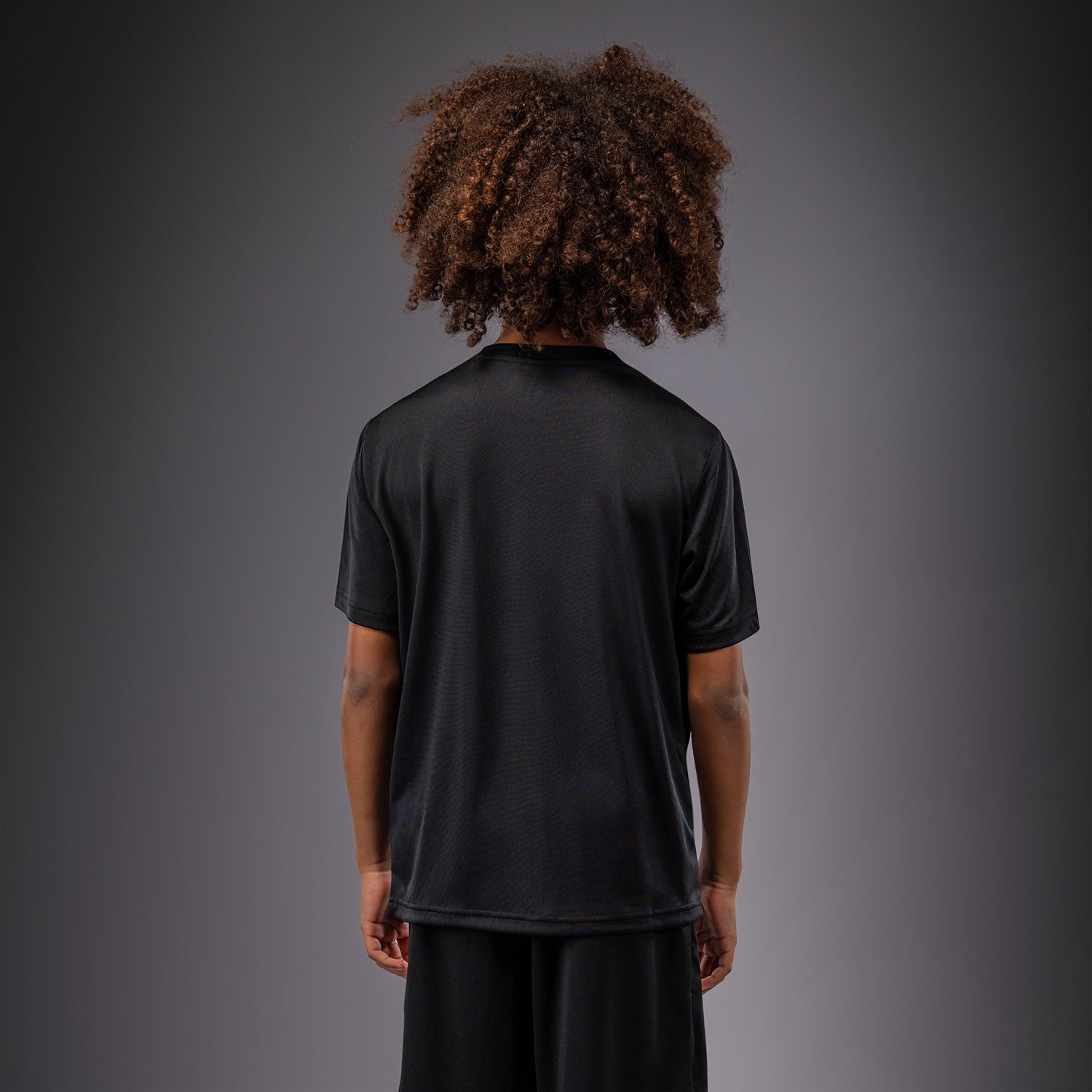Venum Lineup Youth Performance Short Sleeve T-Shirt - Black/White  product-type_Dry Tech T-Shirts Venum