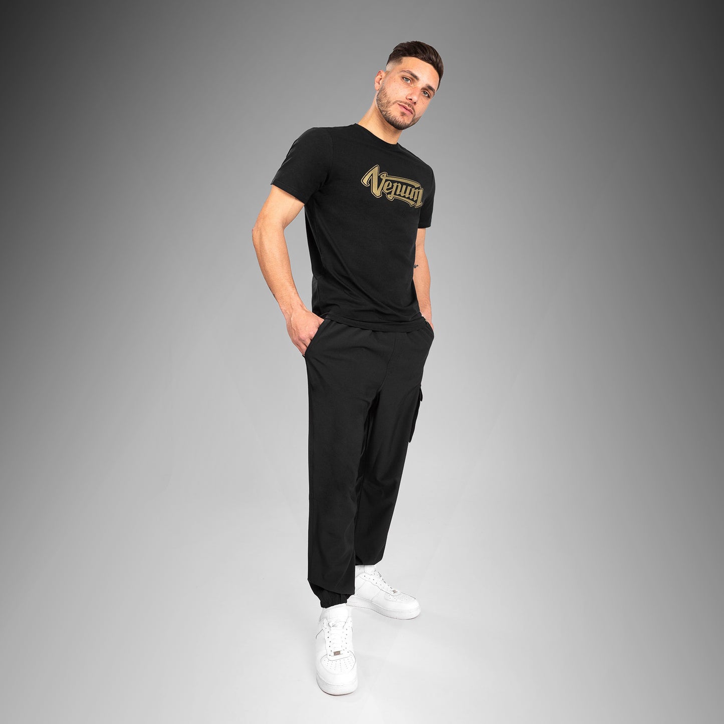 Venum Absolute 2.0 T-shirt - Adjusted Fit - Black/Gold