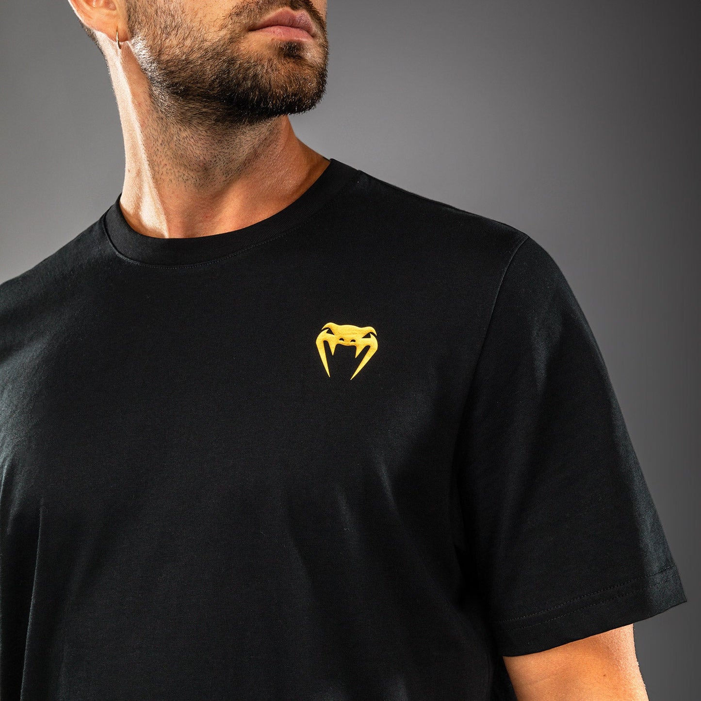 Venum Serpenti T-Shirt - Black/Silver/Gold