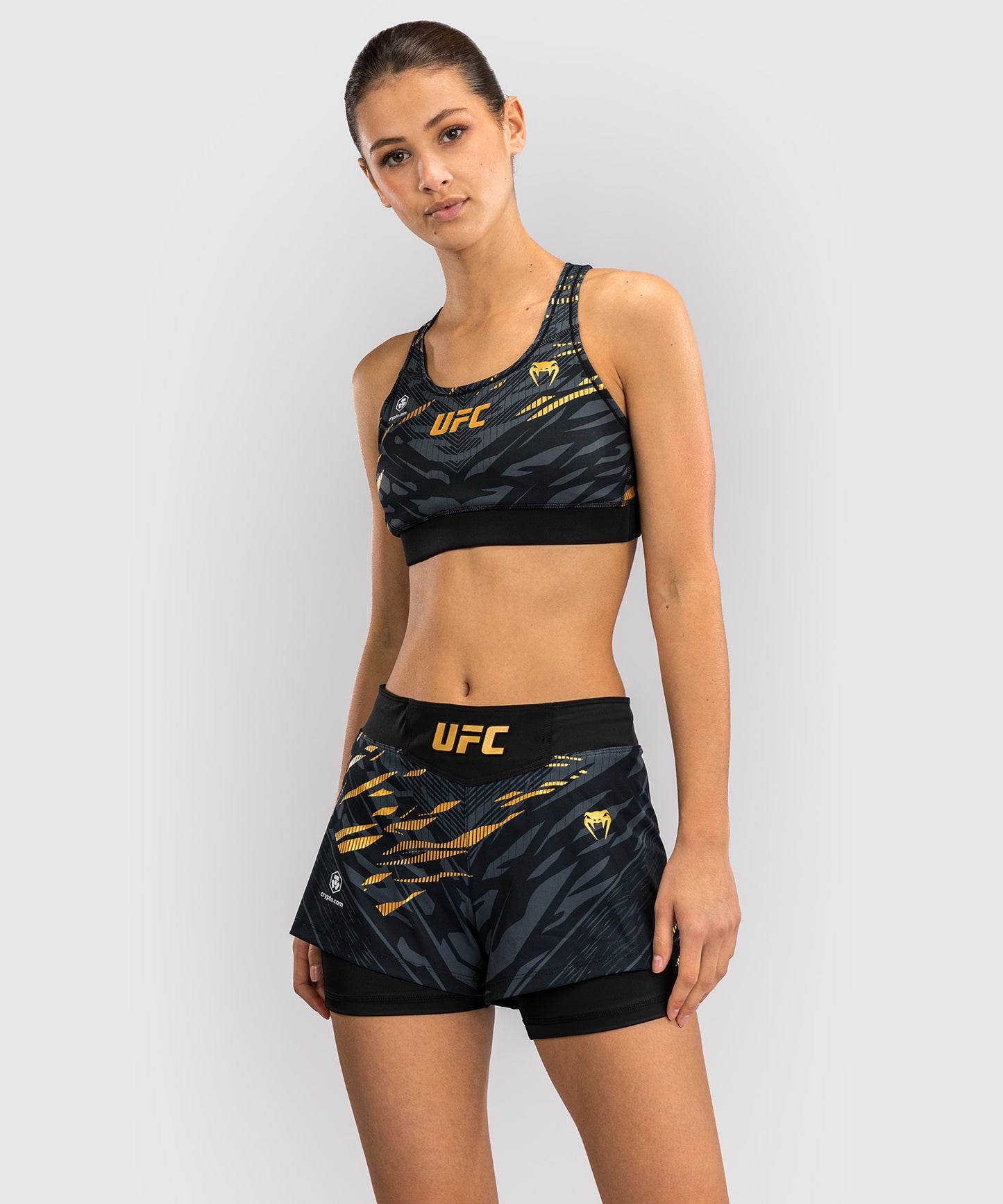 UFC Fusion by Venum Personalized Authentic Fight Night Women's Fight Short - Champion
