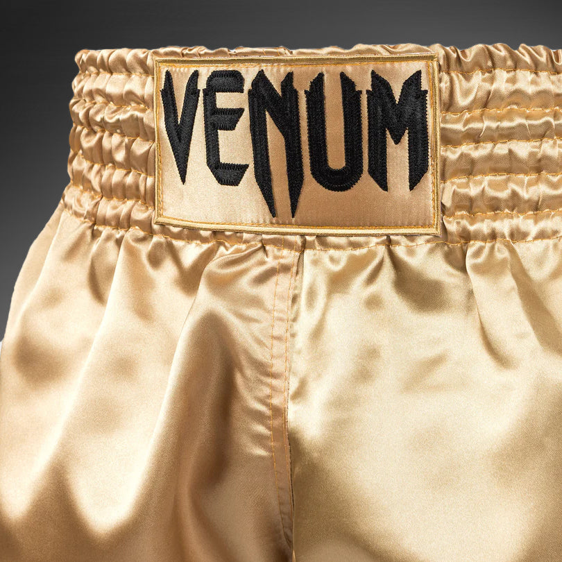 Venum Classic Muay Thai Shorts - Gold/Black - Venum