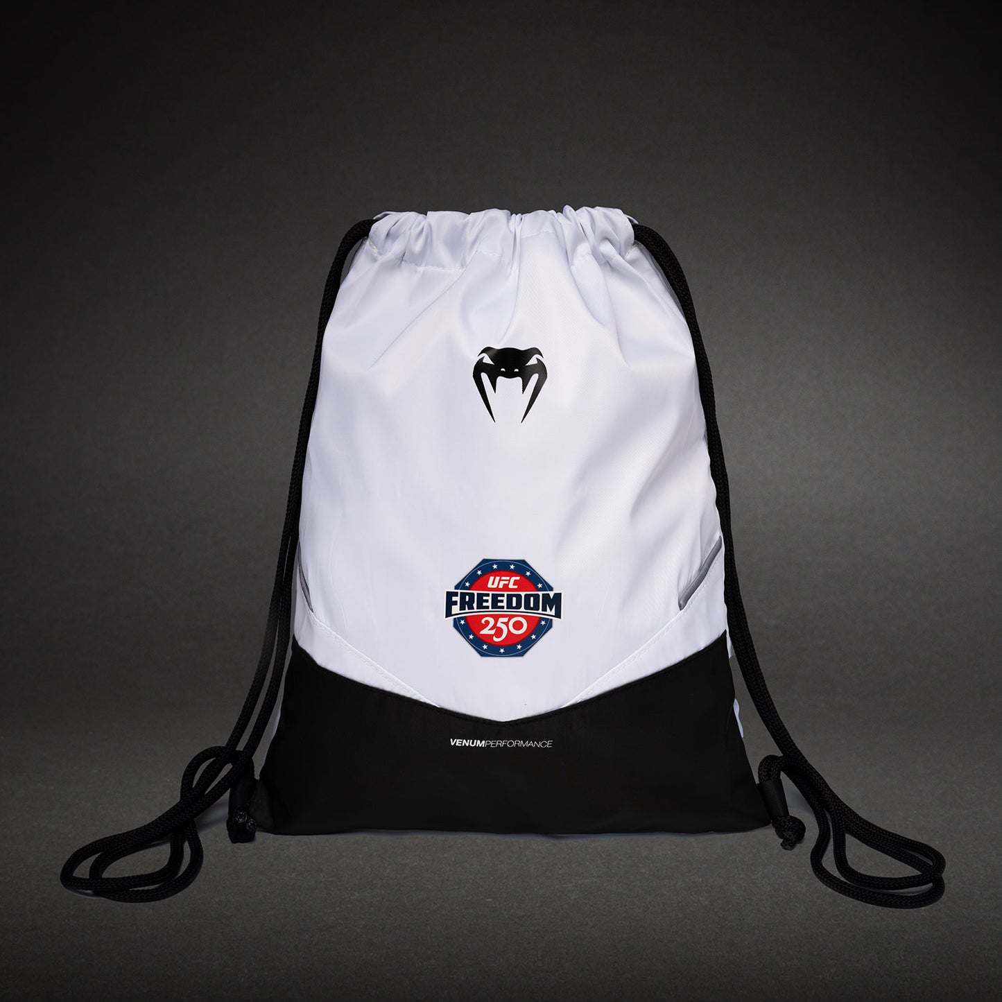 Official UFC Freedom 250 Evo 2.0 Drawstring Bag - White