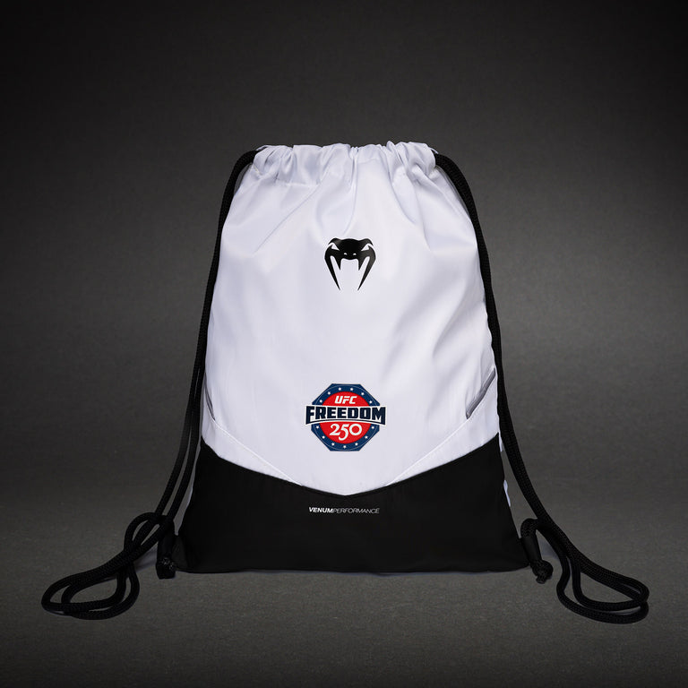 Official UFC Freedom 250 Evo 2.0 Drawstring Bag - White - Venum