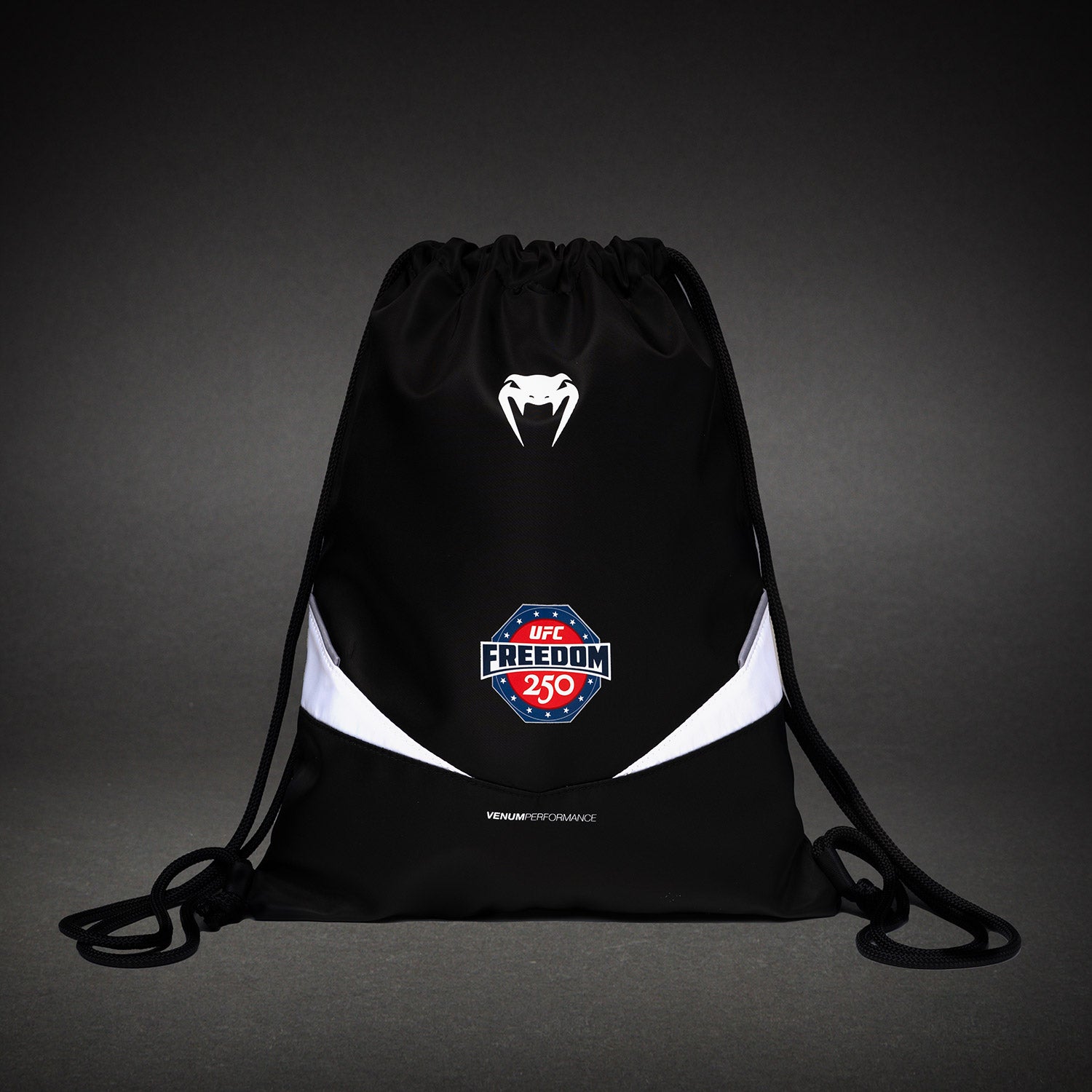 Official UFC Freedom 250 Evo 2.0 Drawstring Bag - Black - Venum