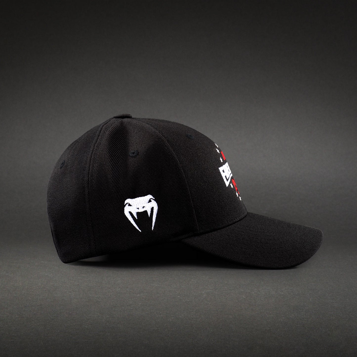 Official UFC Freedom 250 Personalized Authentic Fight Night Cap - Black/White