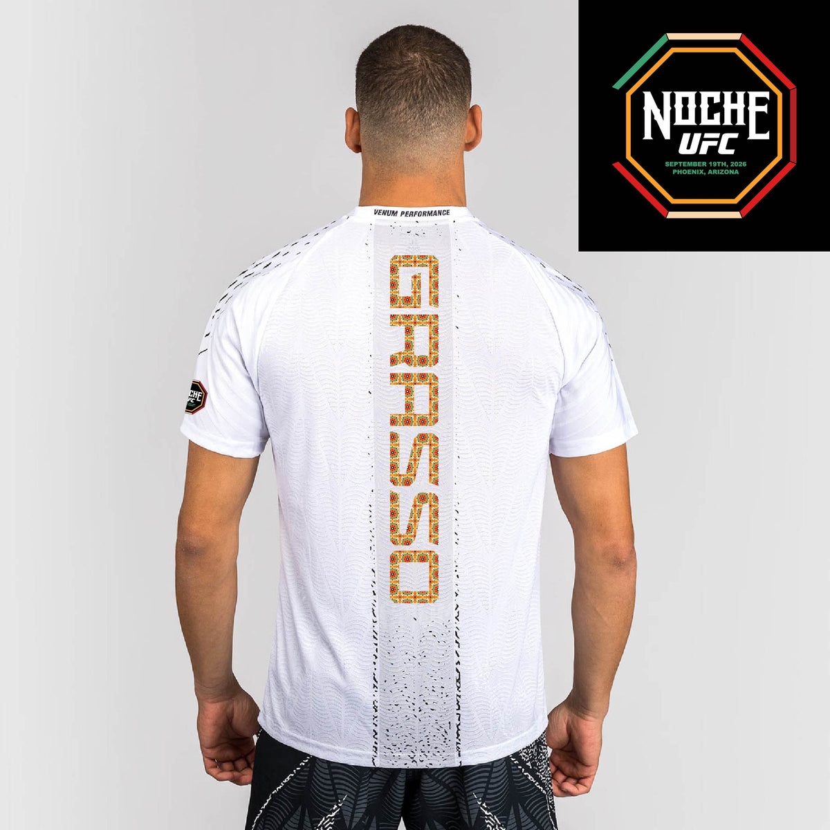 Men's UFC Zenith by Venum White Authentic Noche UFC Fight Night Walkout Jersey - Grasso