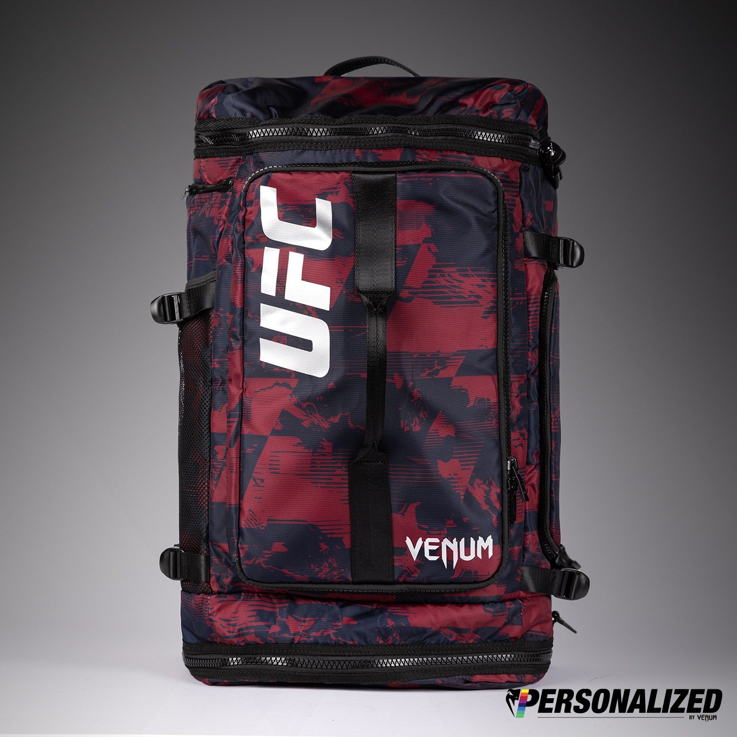 UFC Zenith by Venum Fight Week Sports Bags Navy Blue/Burgundy/Silver