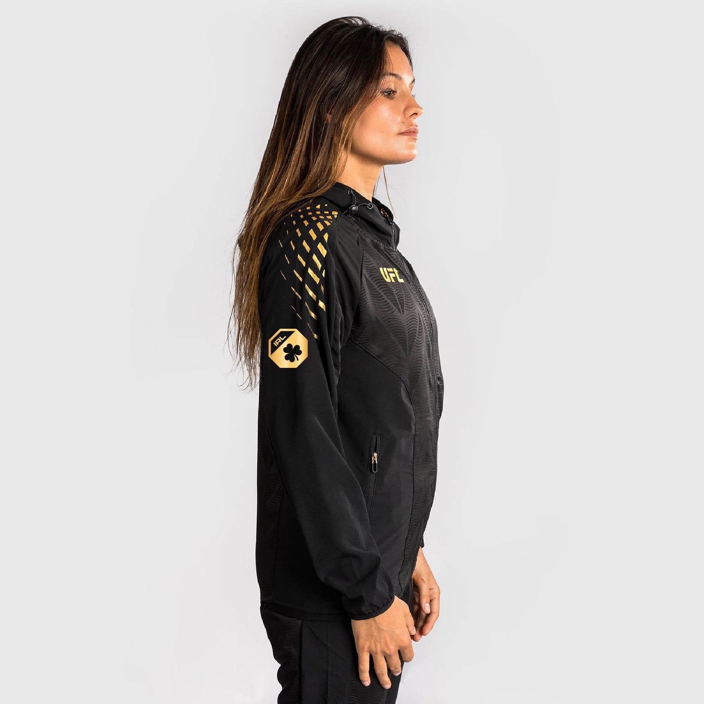 Women's UFC Zenith by Venum Champion Authentic Fight Night Walkout Hoodie personalized Conor McGregor
