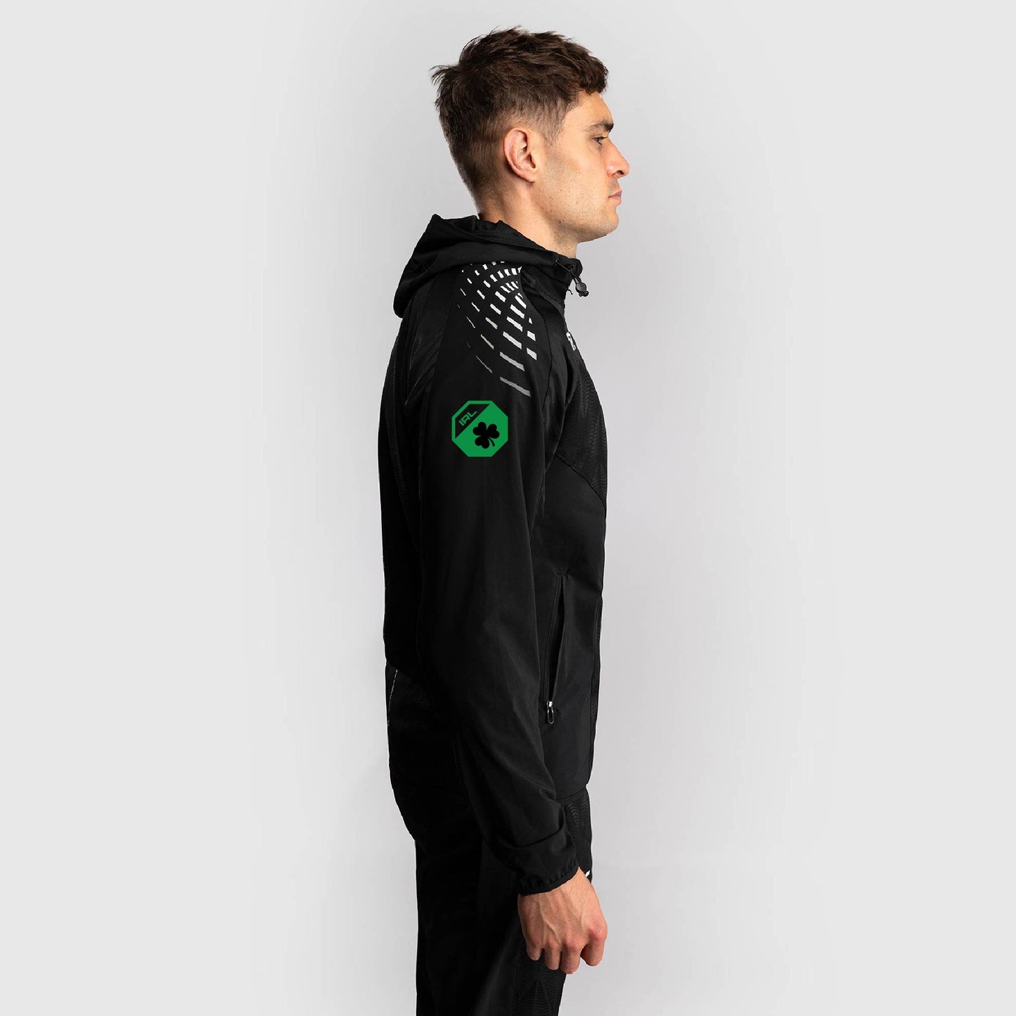 Men's UFC Zenith by Venum Black Authentic Fight Night Walkout Hoodie personalized Conor McGregor