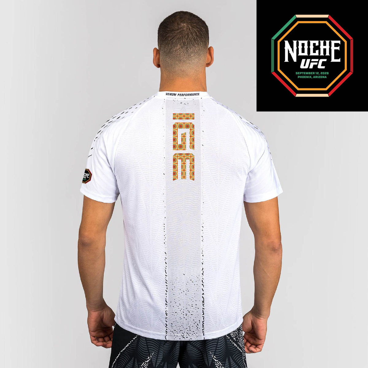 Men's UFC Zenith by Venum White Authentic Noche UFC Fight Night Walkout Jersey - Dan Ige  product-type_T-Shirts Venum