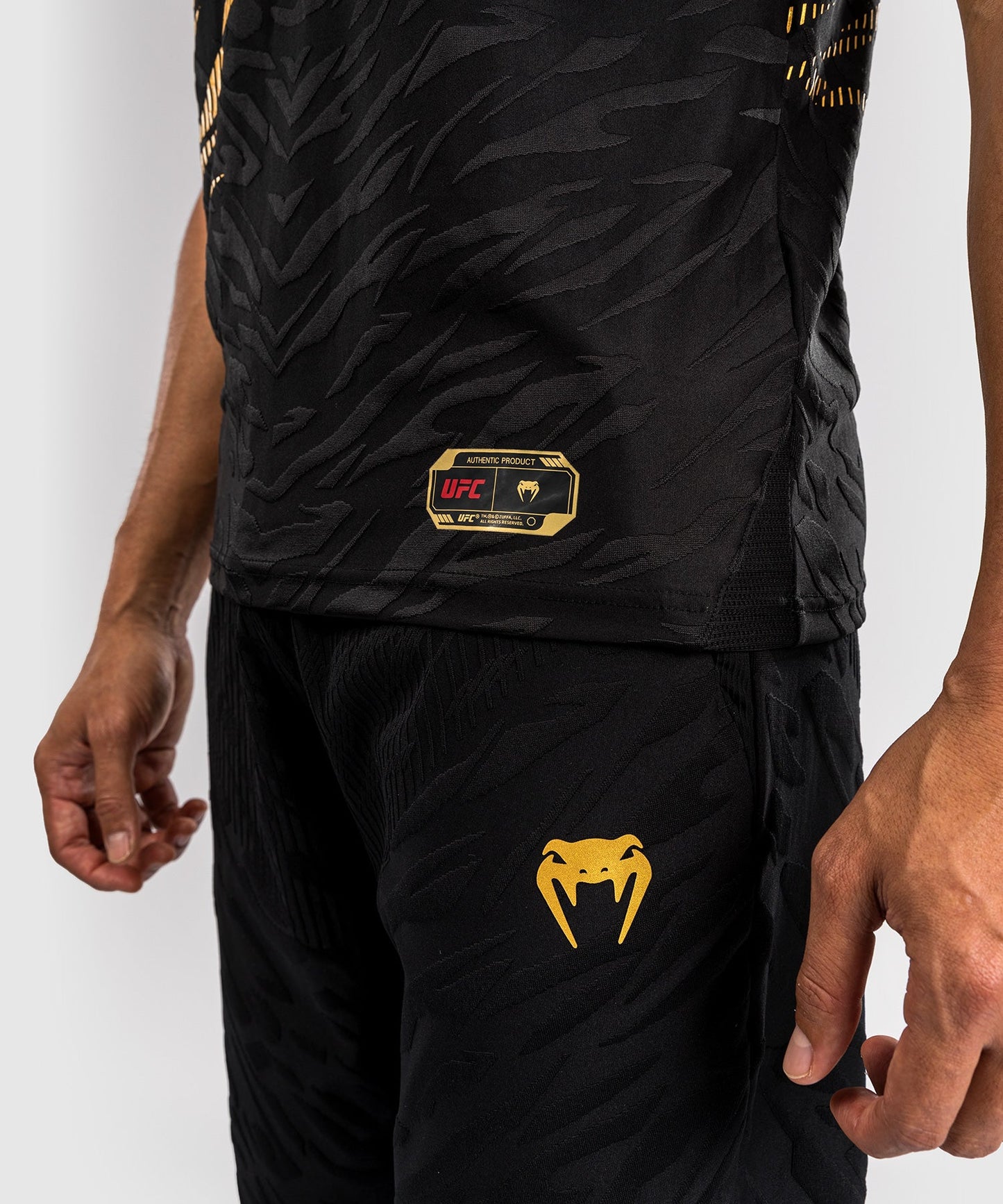 UFC Fusion by Venum Personalized Authentic Fight Night Men's Walkout Jersey - Champion