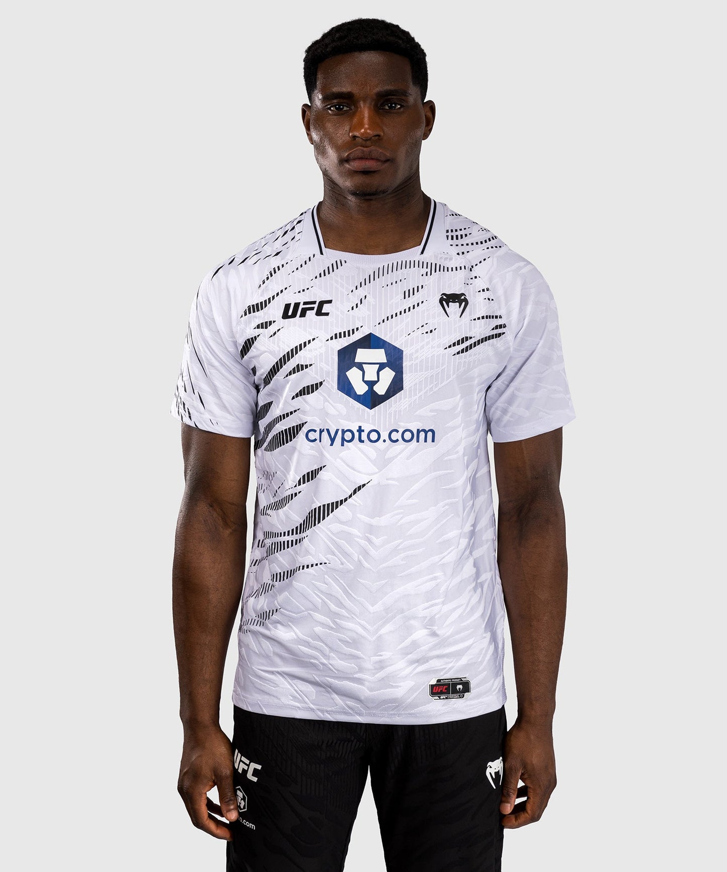 UFC Fusion by Venum Personalized Authentic Fight Night Men's Walkout Jersey - White