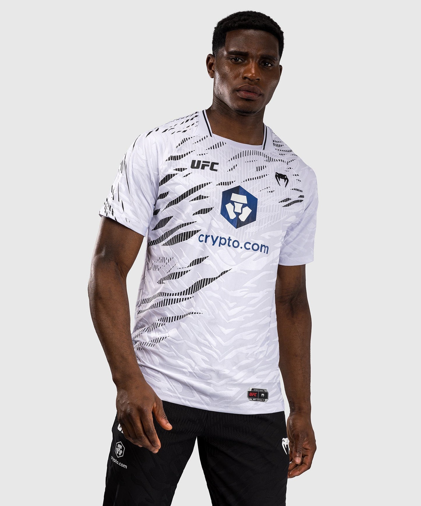 UFC Fusion by Venum Personalized Authentic Fight Night Men's Walkout Jersey - White
