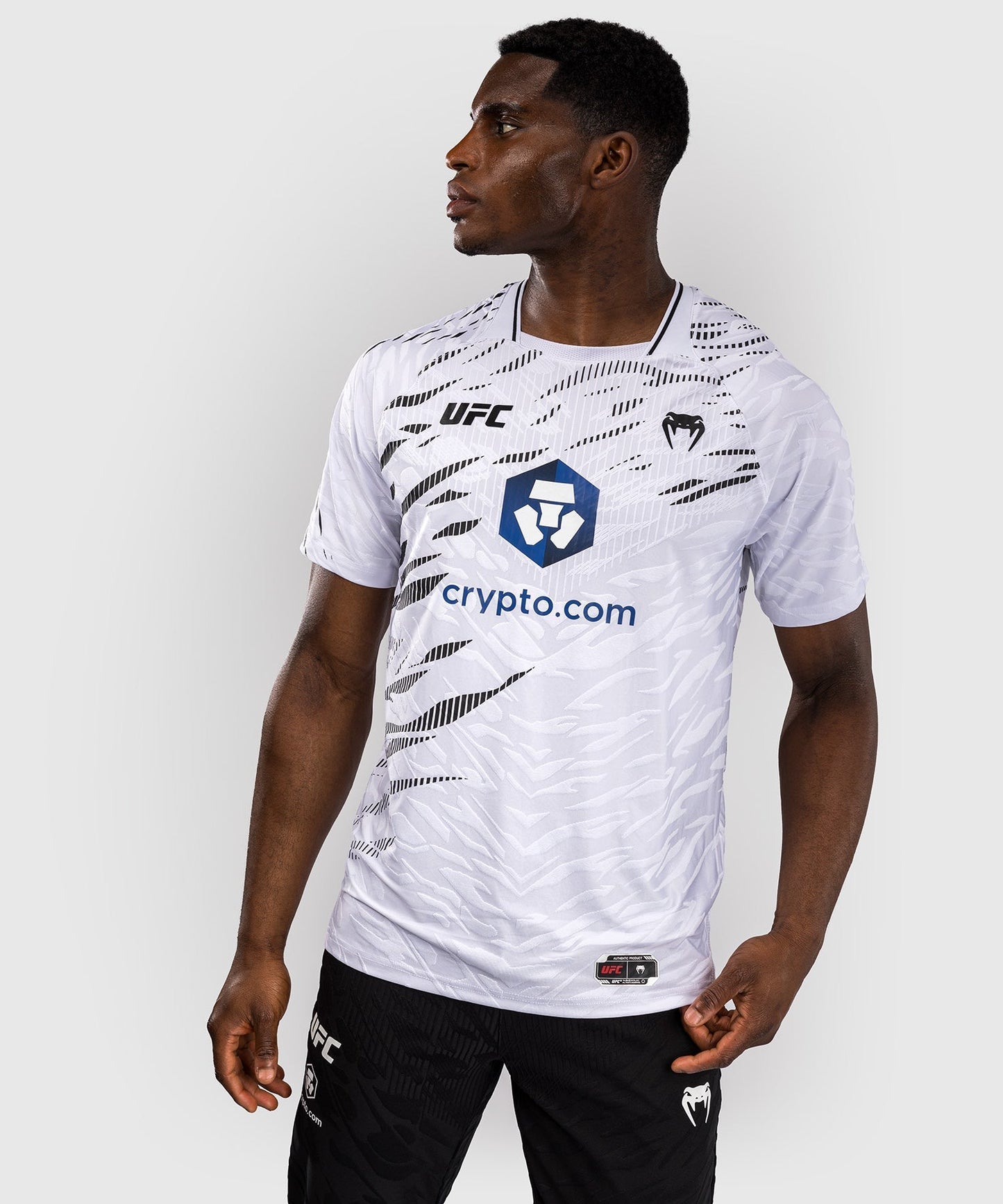 UFC Fusion by Venum Personalized Authentic Fight Night Men's Walkout Jersey - White