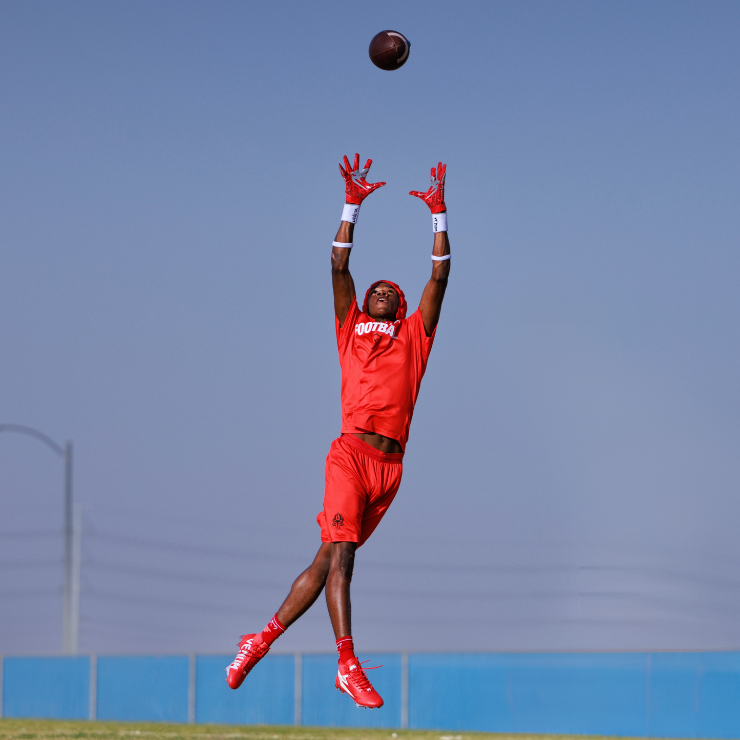 Venum Elite Football Cleats - Red/White