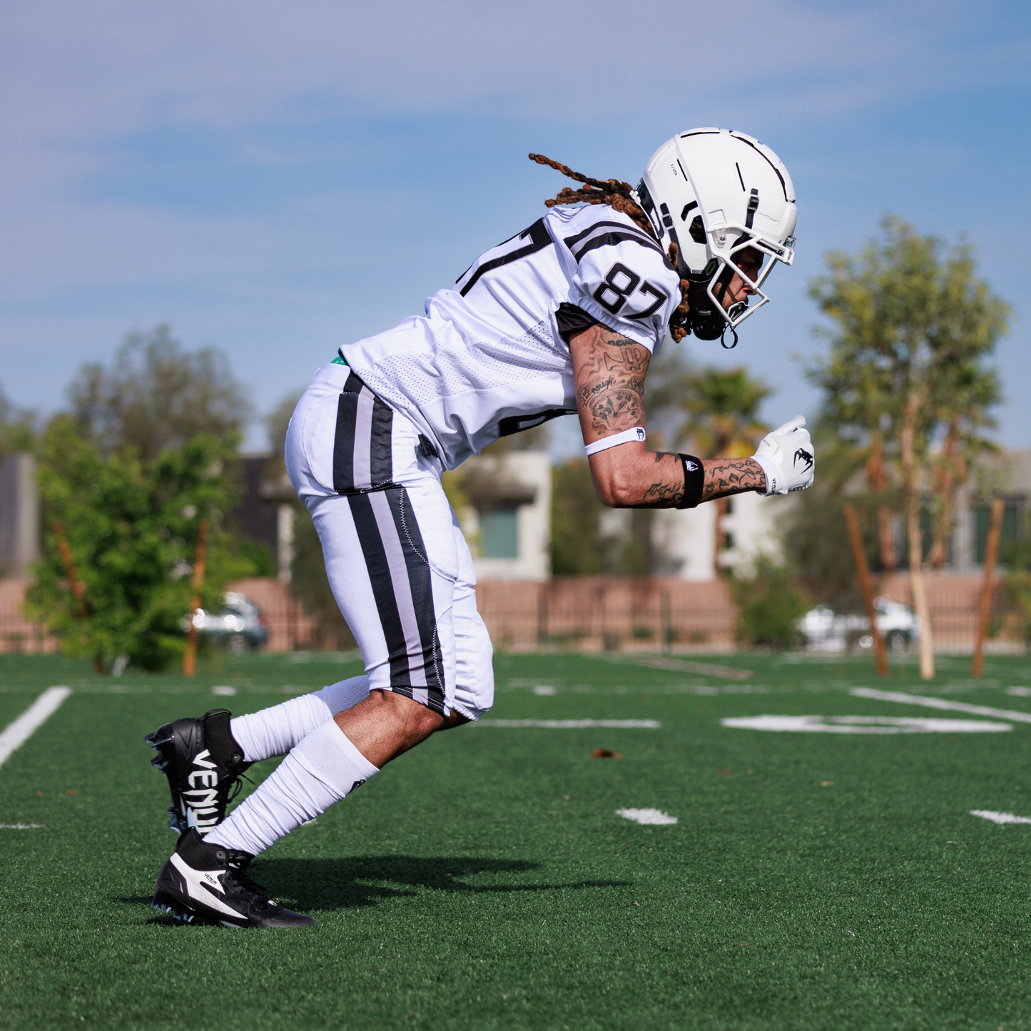 Venum Personalized Elite Football Cleats - Black/White