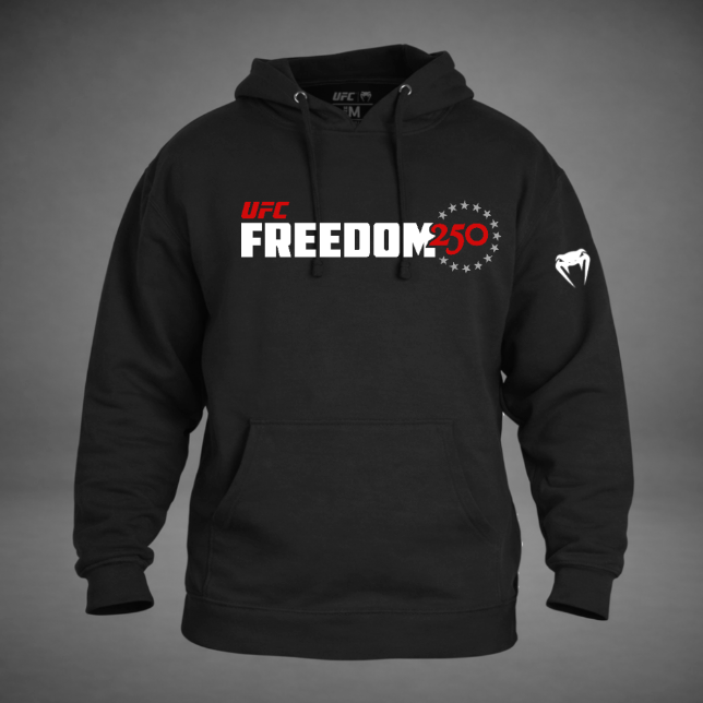 Venum Official UFC Personalized Horizontal Freedom 250 Hoodie