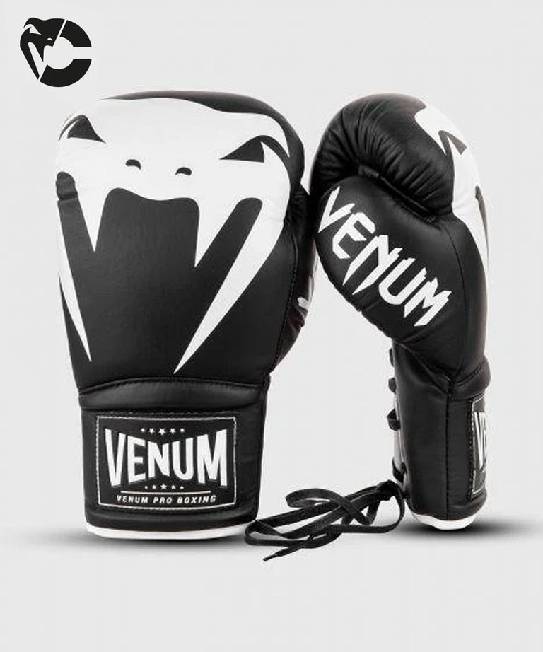 ヴェヌム  10oz Venum Giant 2.0 Pro Boxing Gloves Velcro - Black/Gold - Venum