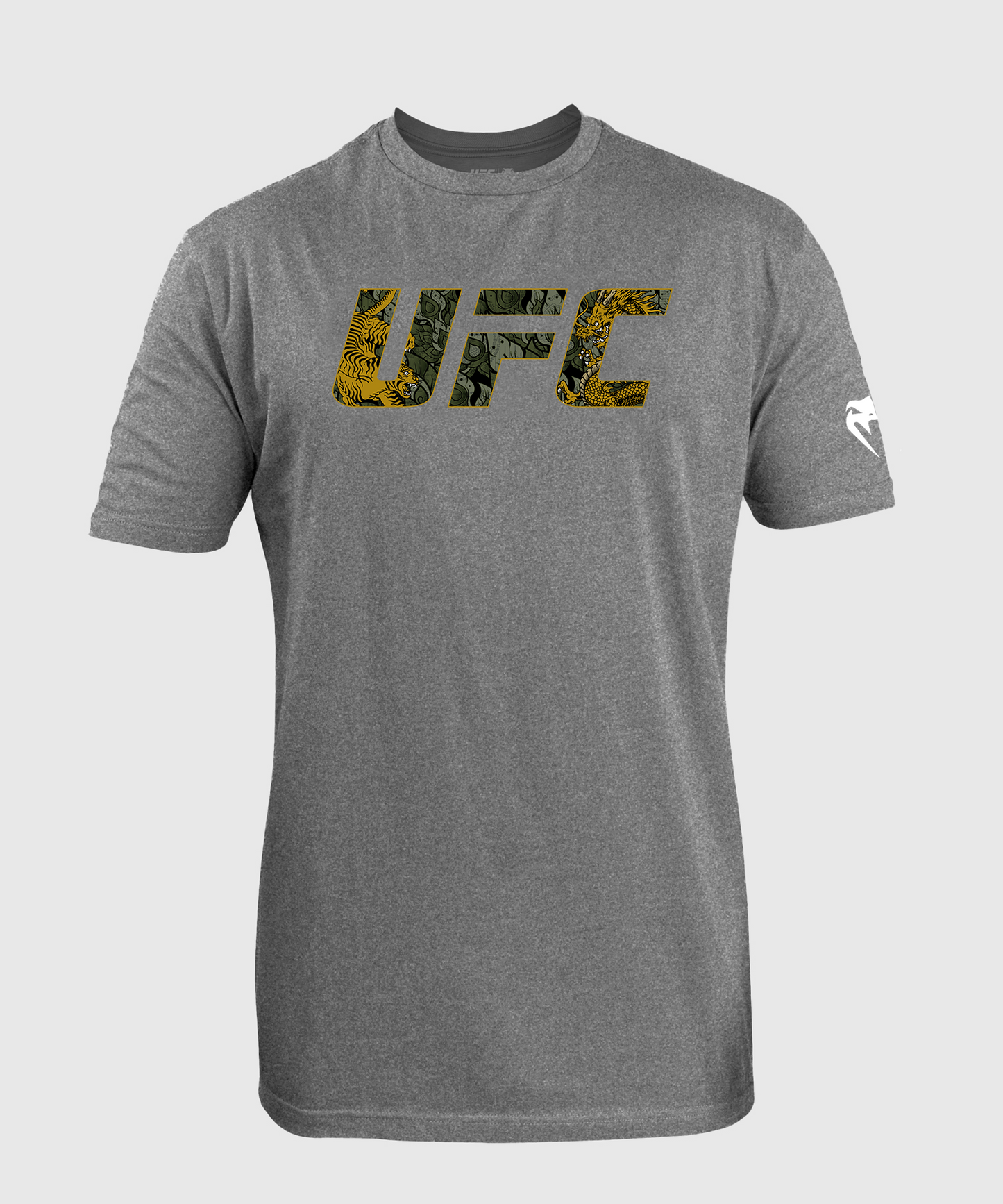 Men's UFC Unrivaled by Venum Heather Grey Valentina Shevchenko T-shirt