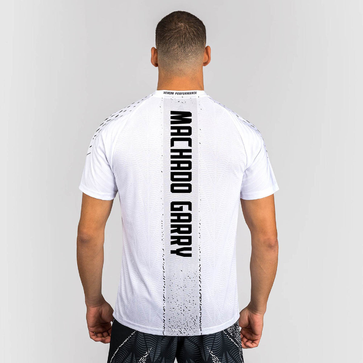 Men's UFC Zenith by Venum White Authentic Fight Night Walkout Jersey Personalized - Garry