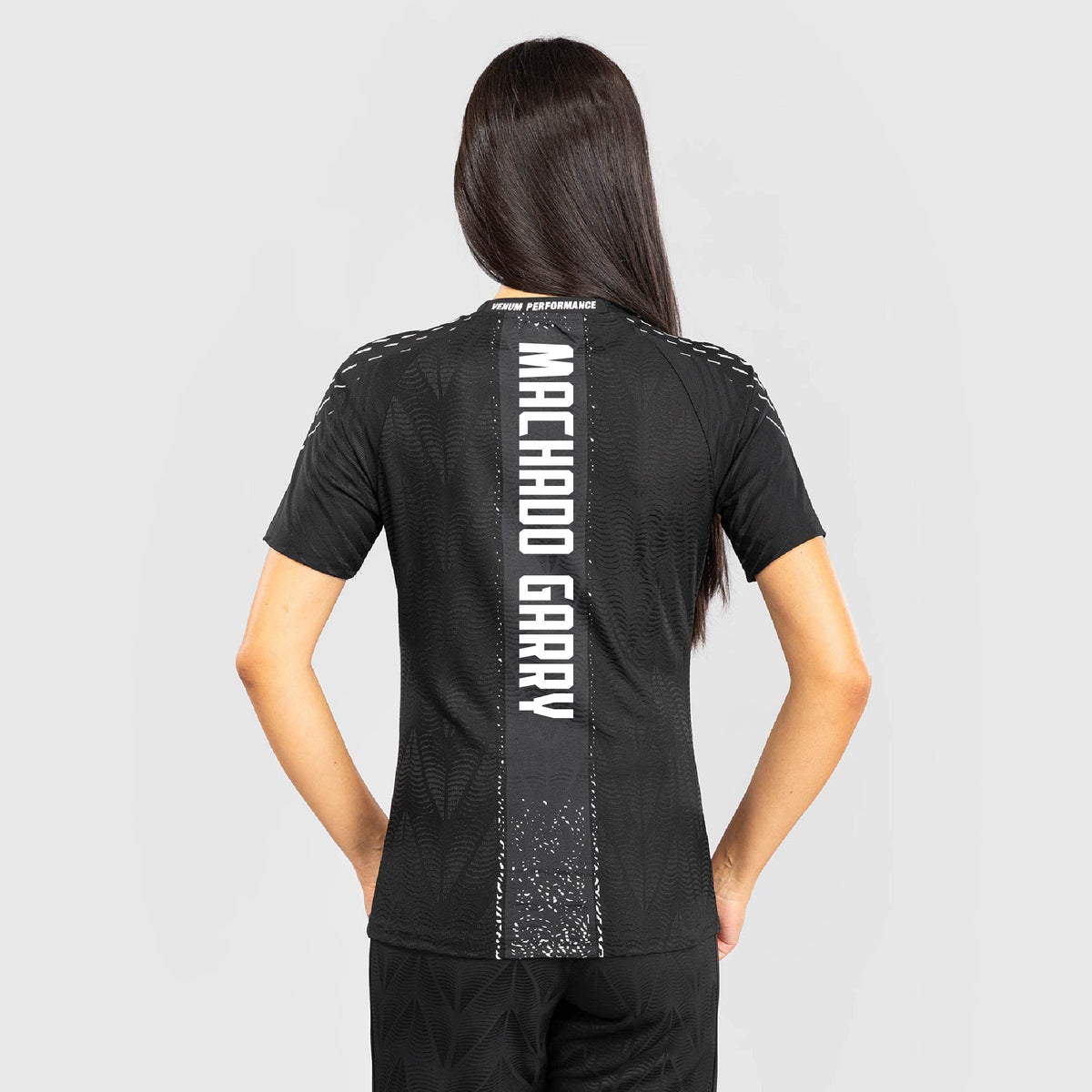 Women's UFC Zenith by Venum Black Authentic Fight Night Walkout Jersey Personalized - Garry