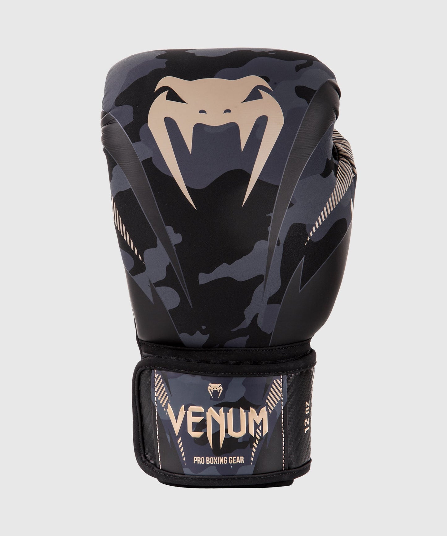 Venum Impact Boxing Gloves - Dark Camo/Sand