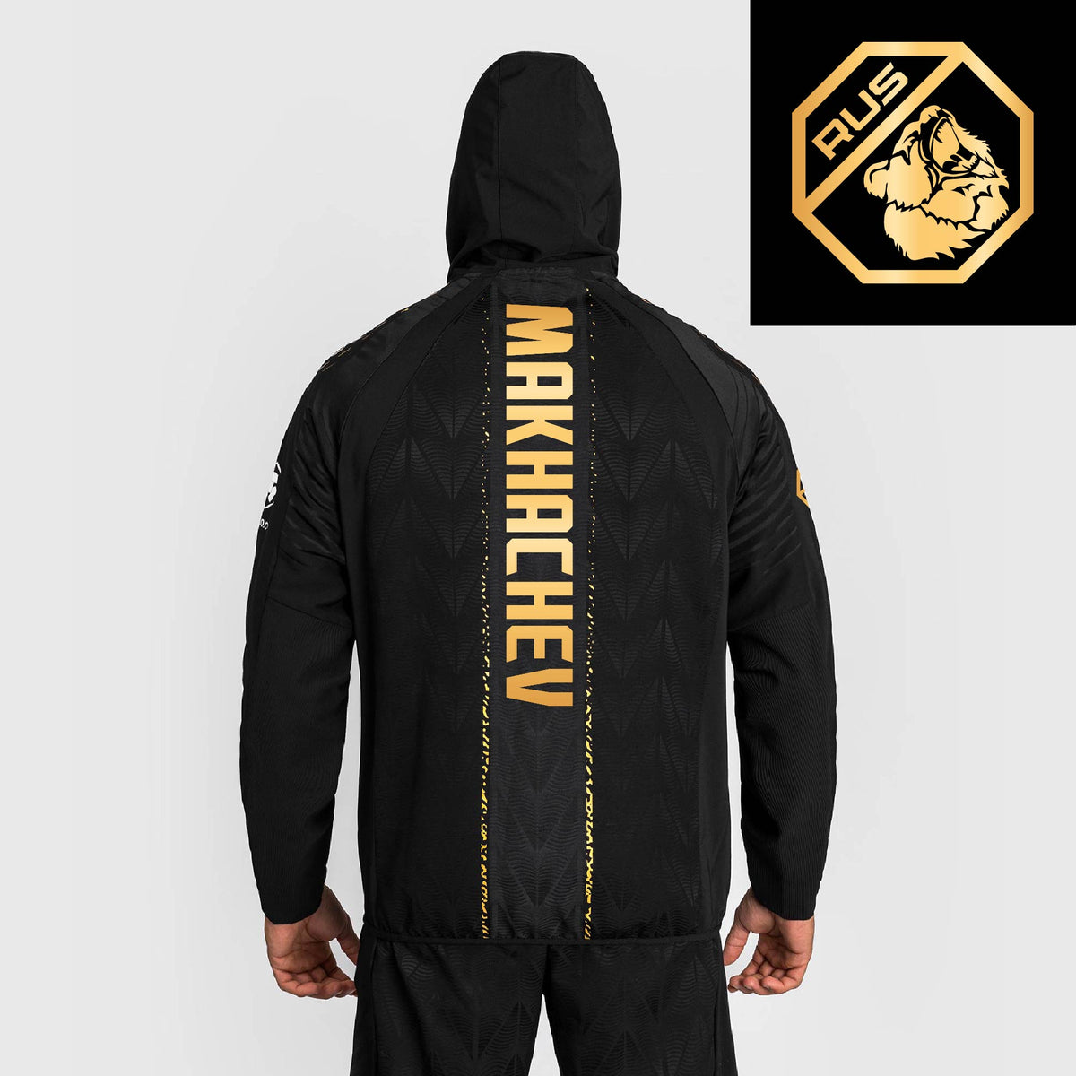Men's UFC Zenith by Venum Champion Authentic Fight Night Walkout Hoodie personalized Makhachev
