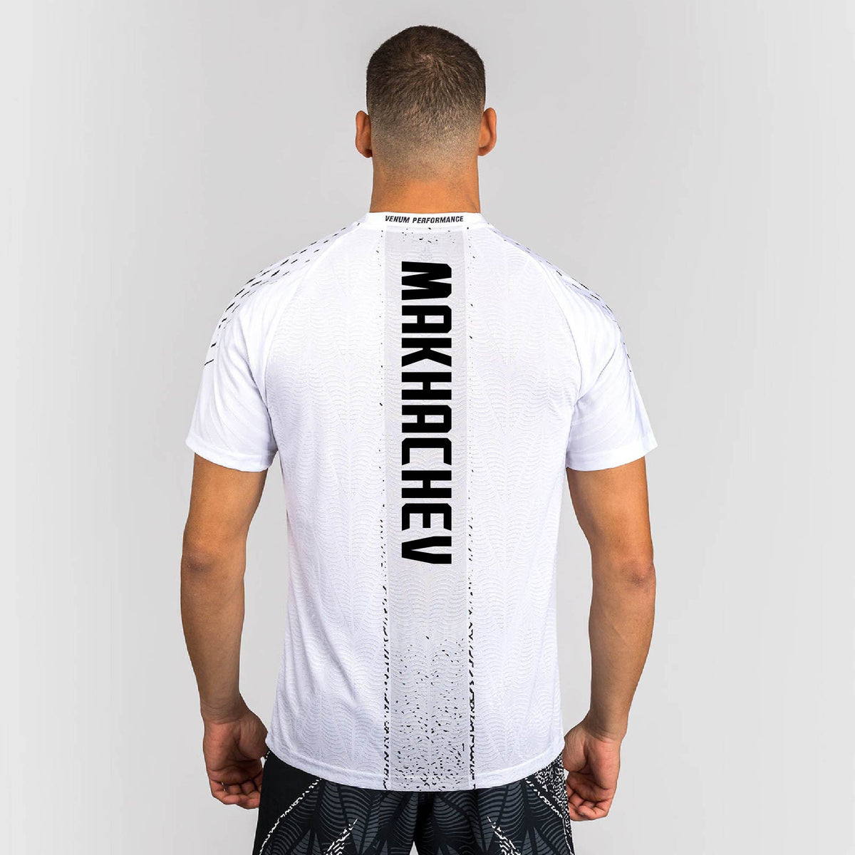 Men's UFC Zenith by Venum White Authentic Fight Night Walkout Jersey Personalized -Makhachev