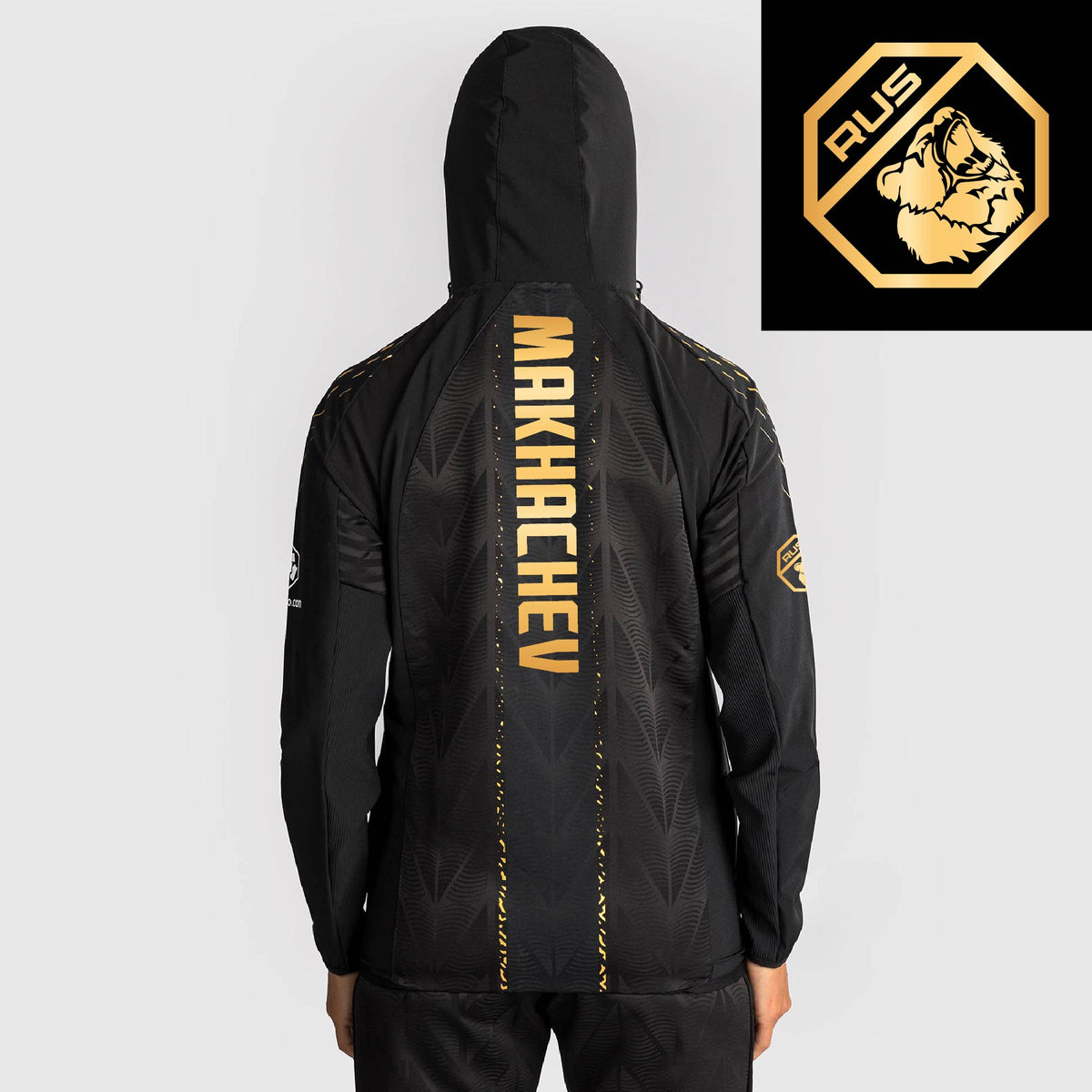 Women's UFC Zenith by Venum Champion Authentic Fight Night Walkout Hoodie personalized Makhachev