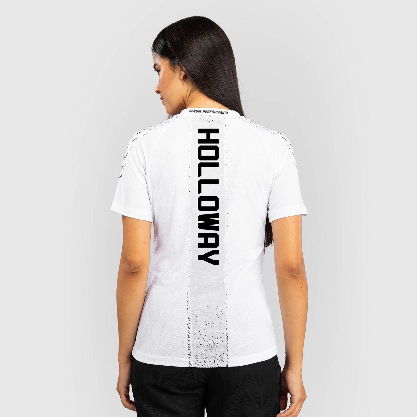 Women's UFC Zenith by Venum White Authentic Fight Night Walkout Jersey - Holloway