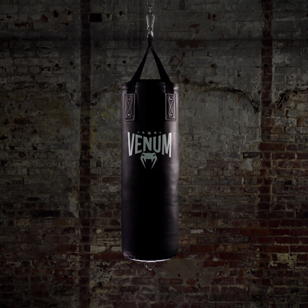 Venum Origins Punching Bag - Black/White - 70lbs  product-type_Punching bags Venum