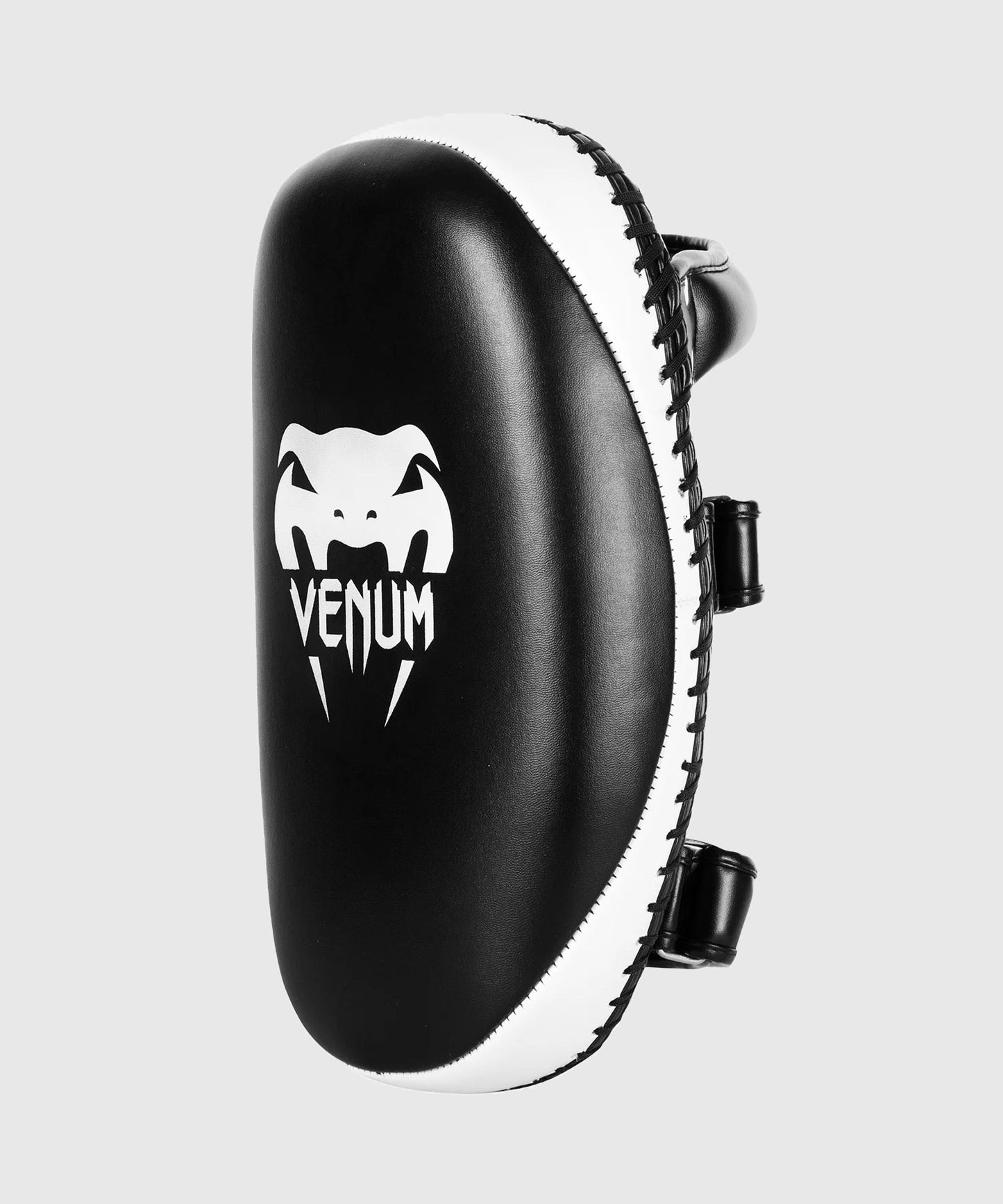 Venum Light Kick Pads - Skintex Leather - Black/Ice (Pair)