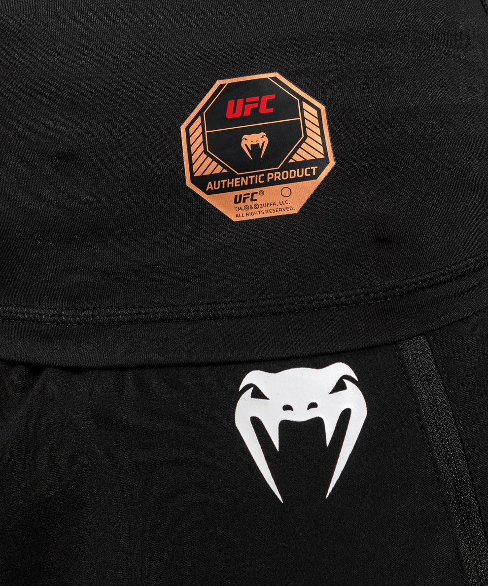 T-shirt de Compression Manches Longues Homme UFC Venum Authentic Fight – Dragon Bleu