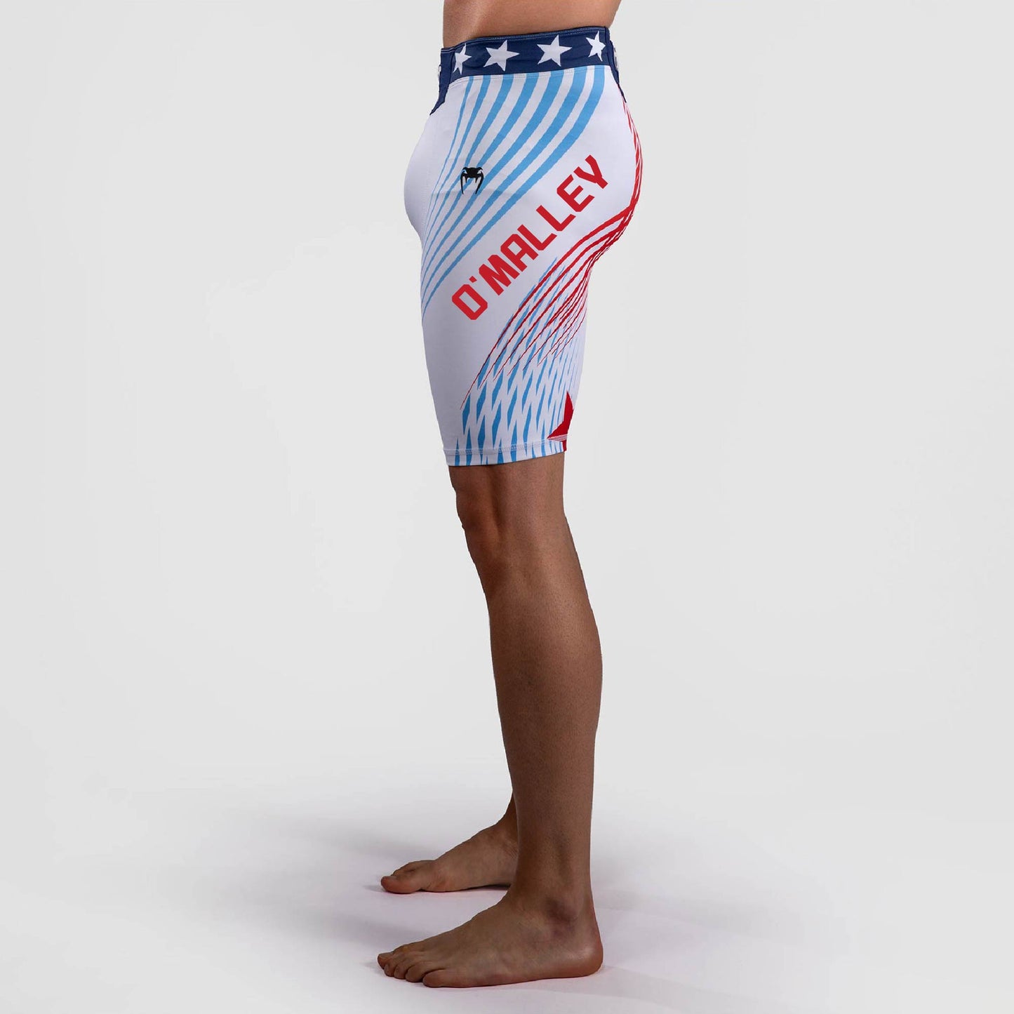 Men's Official UFC Freedom 250 by Venum White Authentic Fight Night Vale Tudo Short -O'Malley
