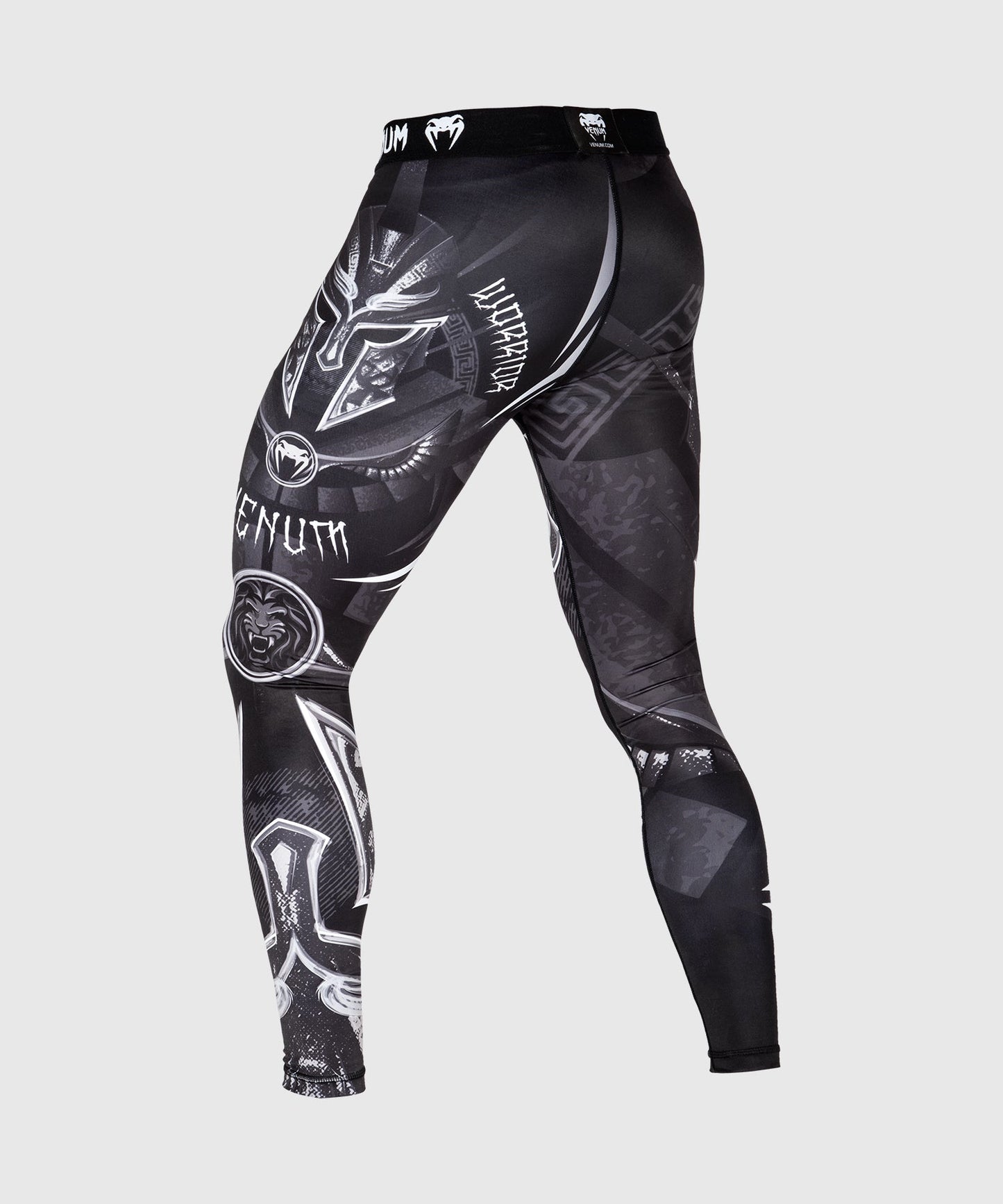 Pantalones de compresión Venum Gladiador 3.0 - Blanco/Negro