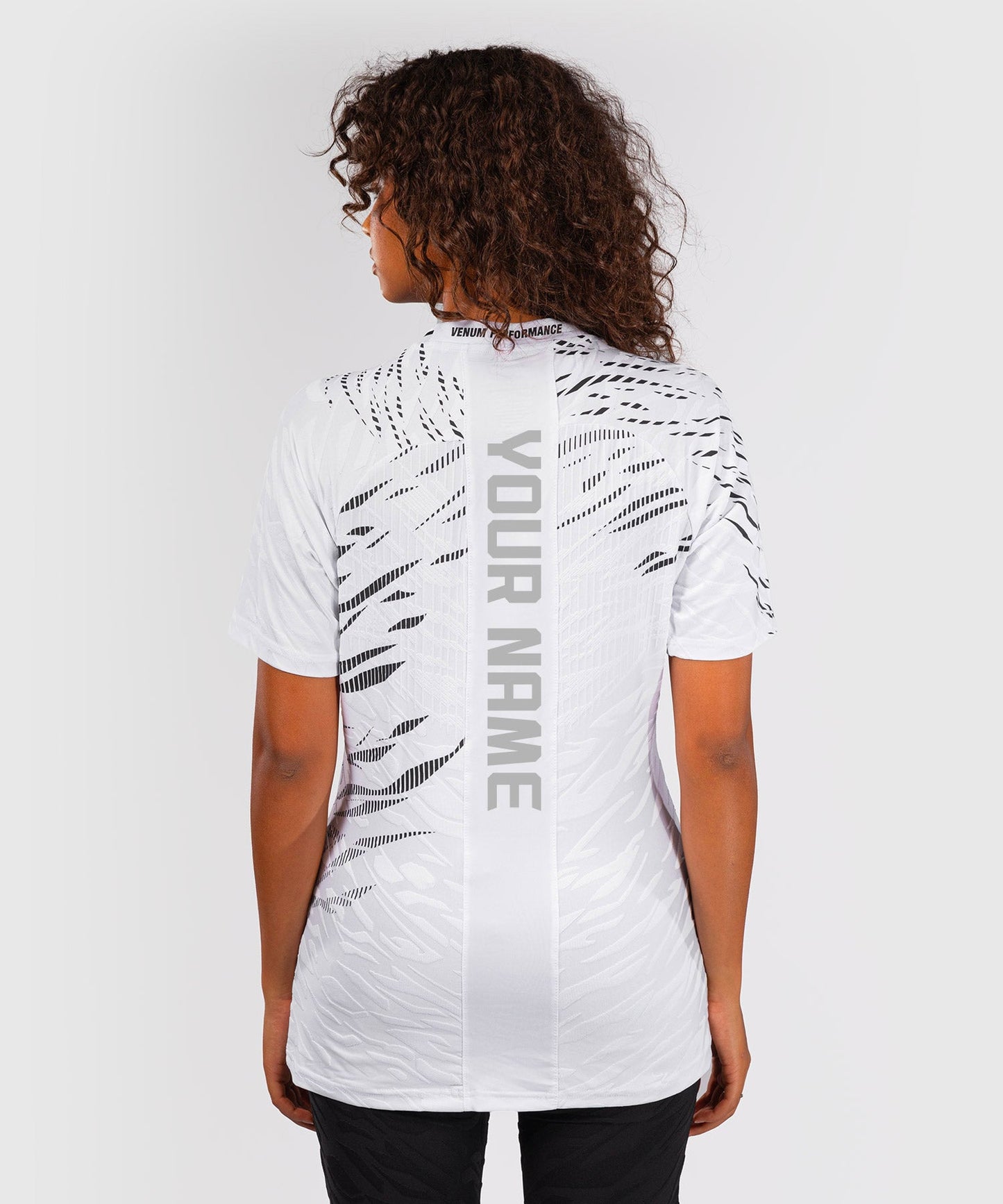 UFC Fusion by Venum Personalized Authentic Fight Night Women's Walkout Jersey - White
