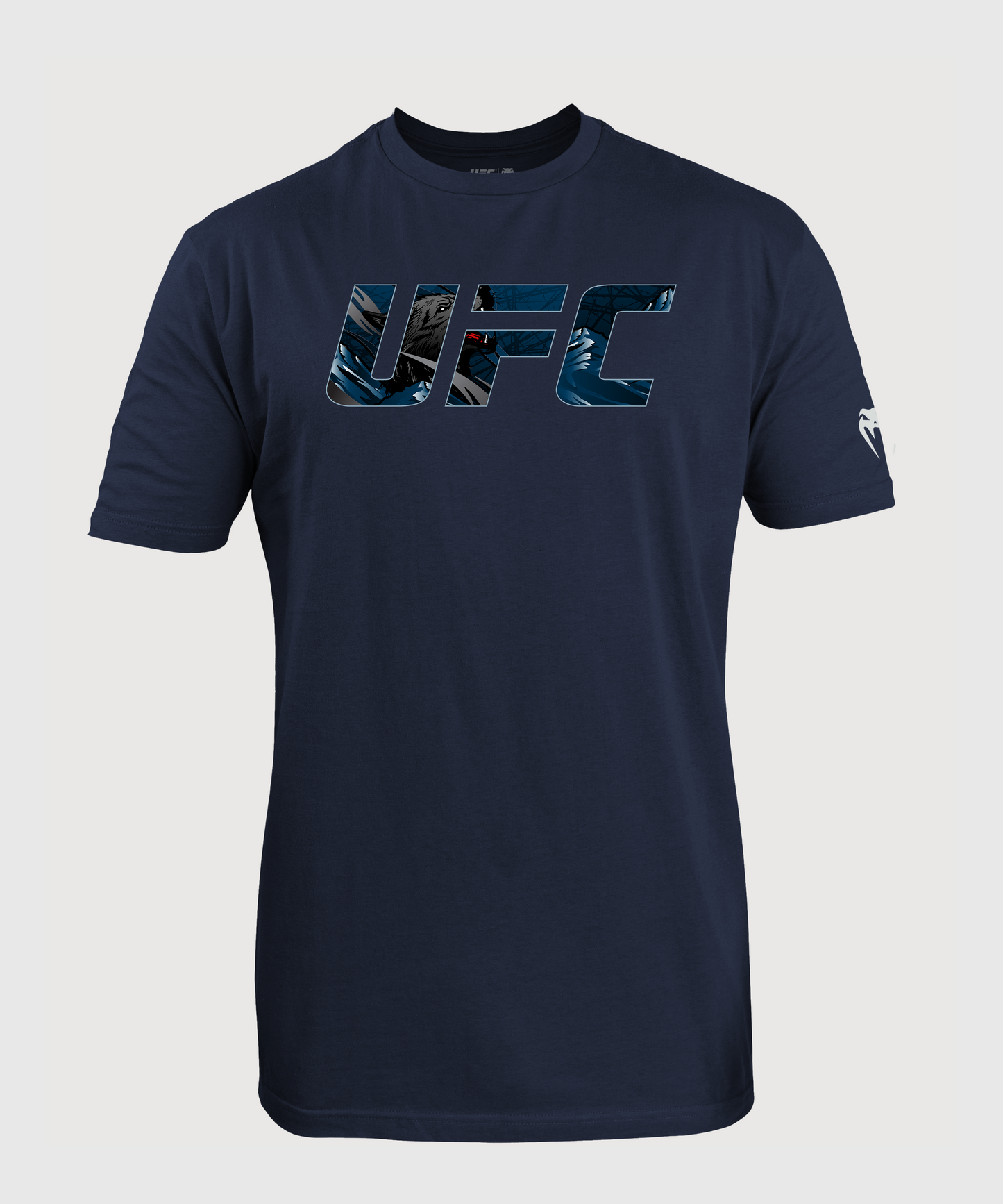 Men's UFC Unrivaled by Venum Navy Khamzat Chimaev T-shirt