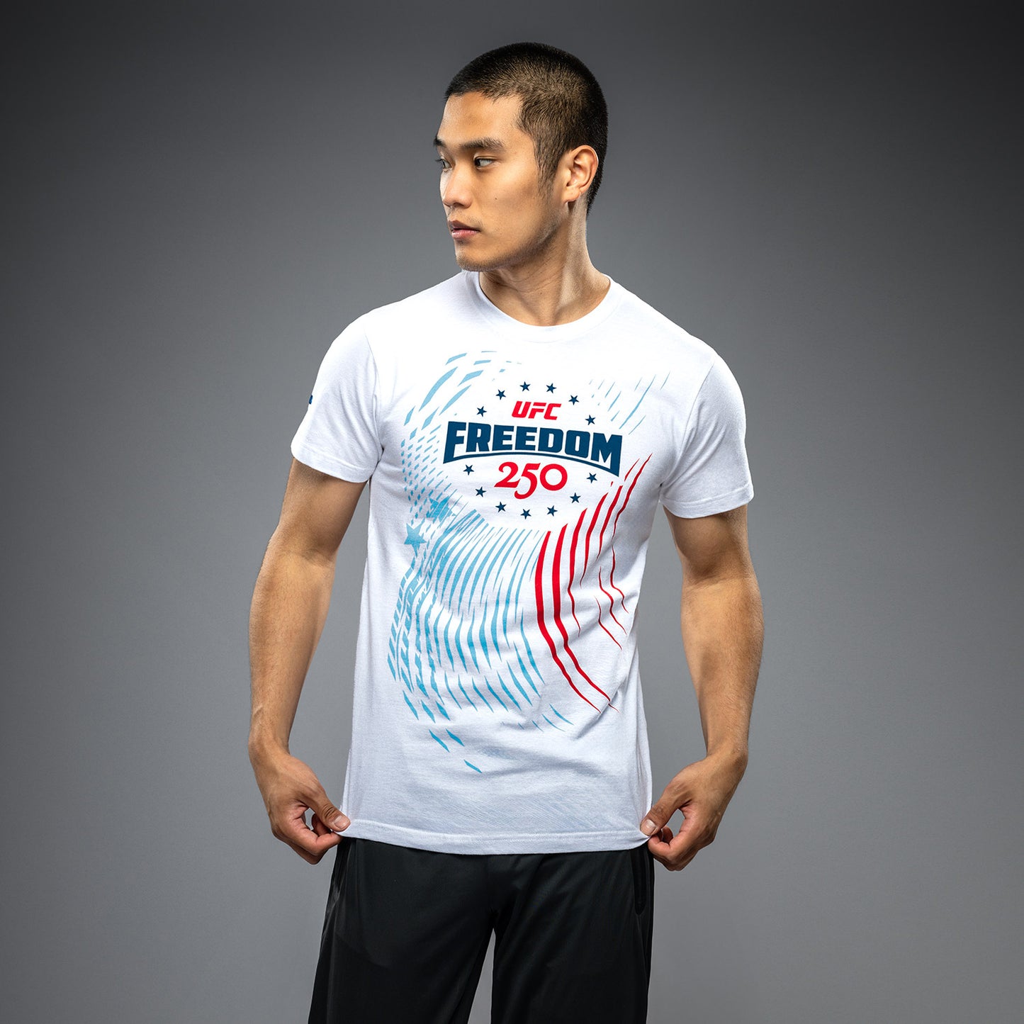Official UFC Freedom 250 Official Weigh-In Tshirt - White