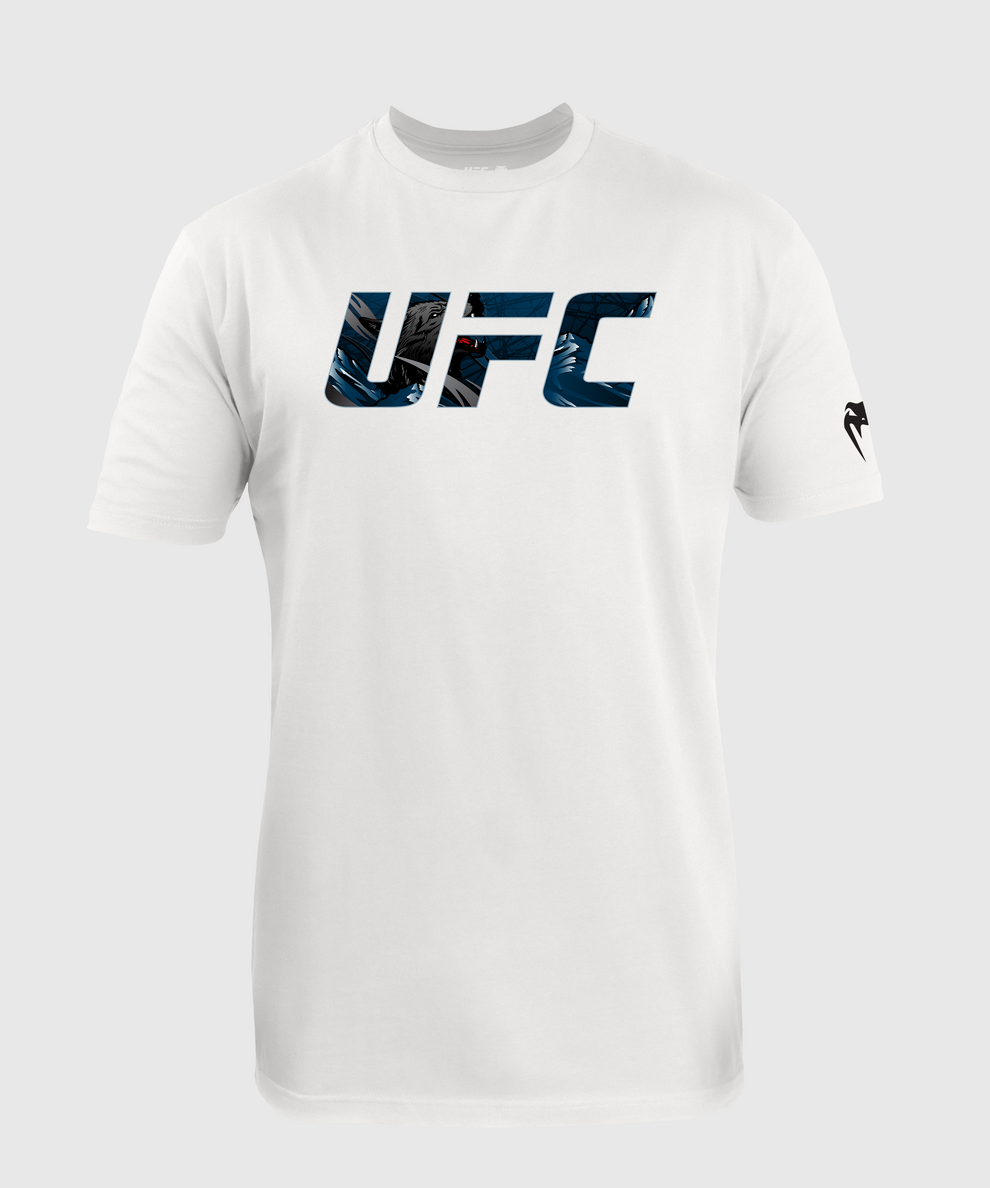 Men's UFC Unrivaled by Venum White Khamzat Chimaev T-shirt