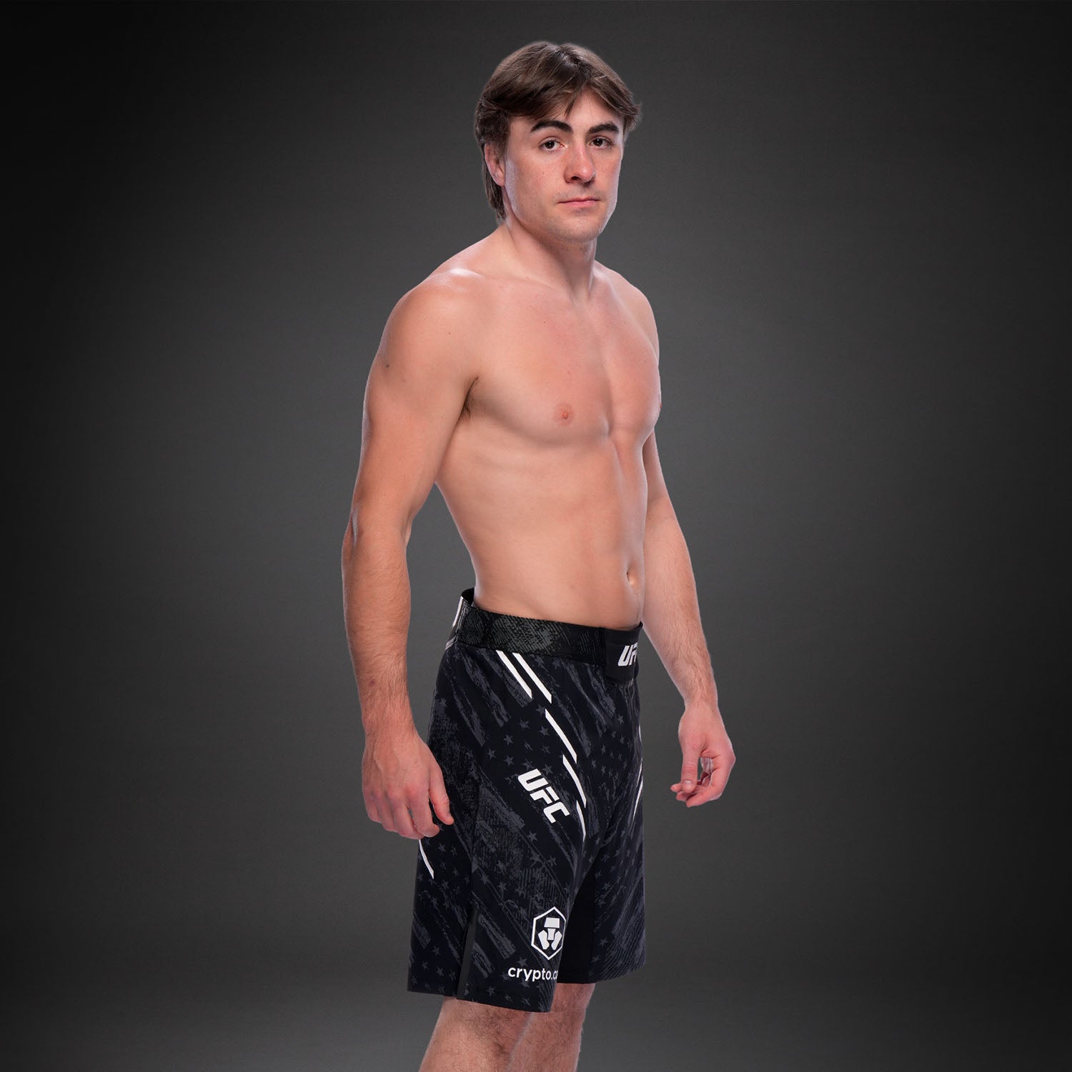 Men's UFC Unrivaled by Venum Black Justin Gaethje Fight Short - Venum