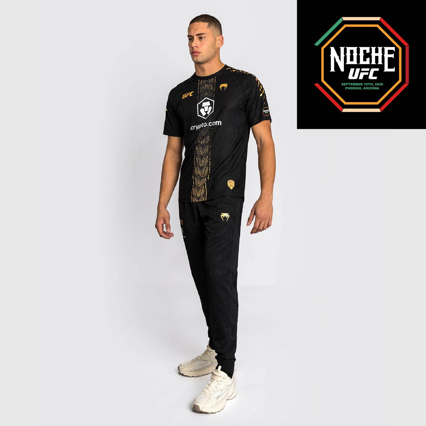 Men's UFC Zenith by Venum Black Authentic Noche UFC Fight Night Walkout Jersey - Rodriguez