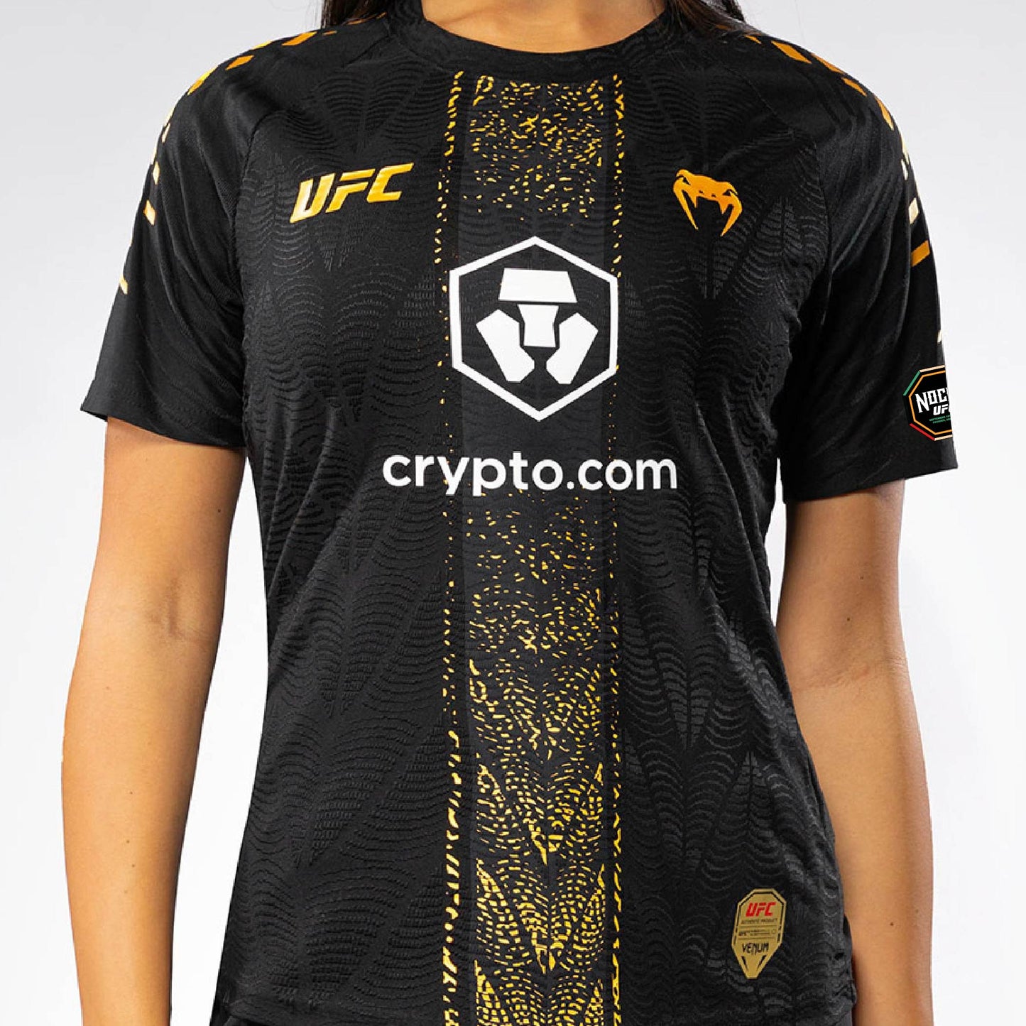 Women's UFC Zenith by Venum Black Authentic Noche UFC Fight Night Walkout Jersey - Silva
