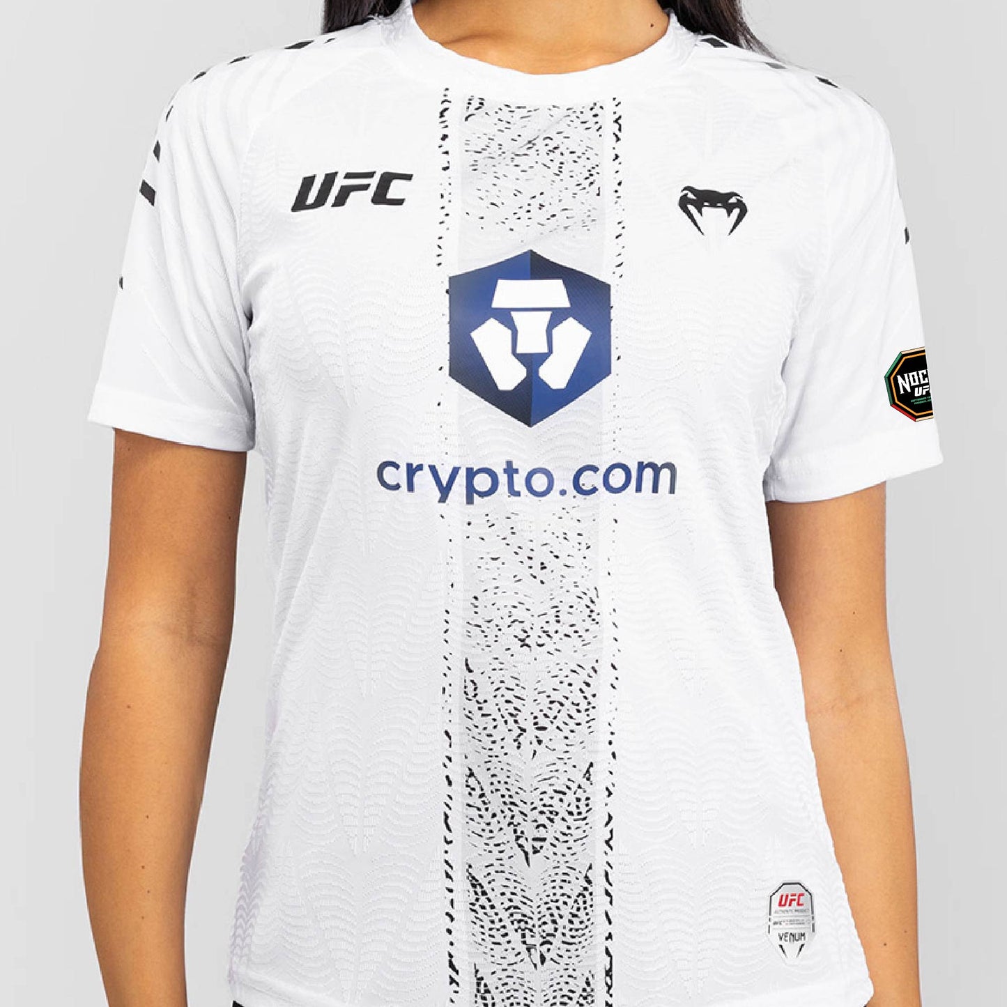 Women's UFC Zenith by Venum White Authentic Noche UFC Fight Night Walkout Jersey - Silva