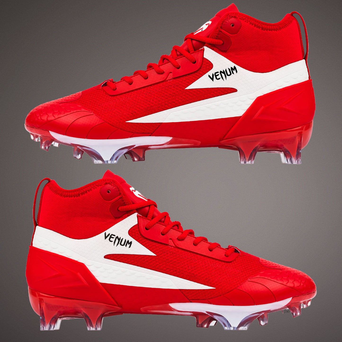 Venum Elite Football Cleats - Red/White