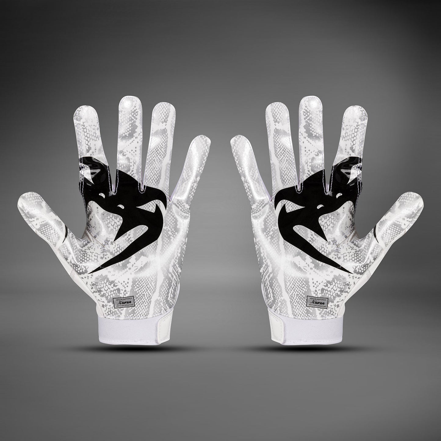 Venum Elite Personalized Football Gloves - White/Black