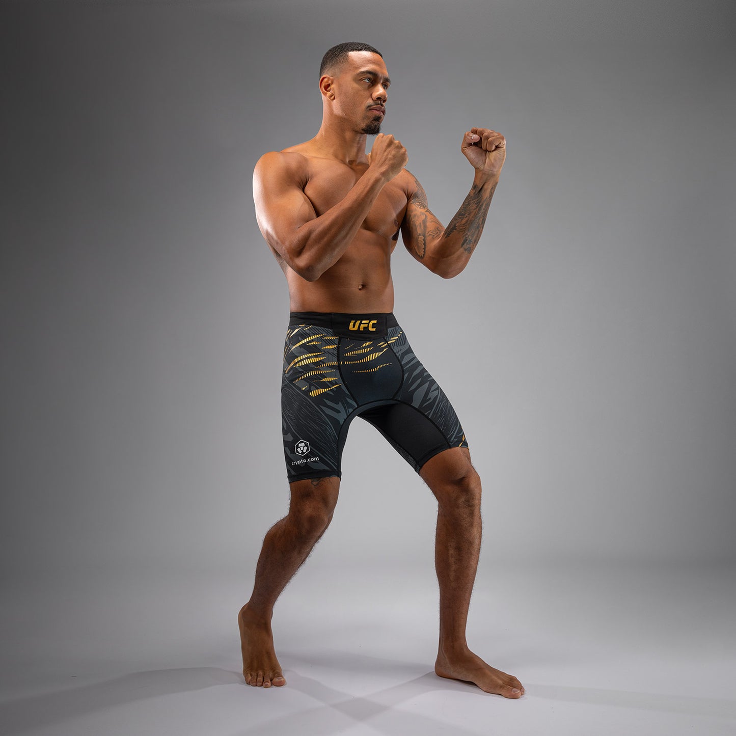 UFC Fusion by Venum Personalized Authentic Fight Night Men’s Vale Tudo Short - Gold