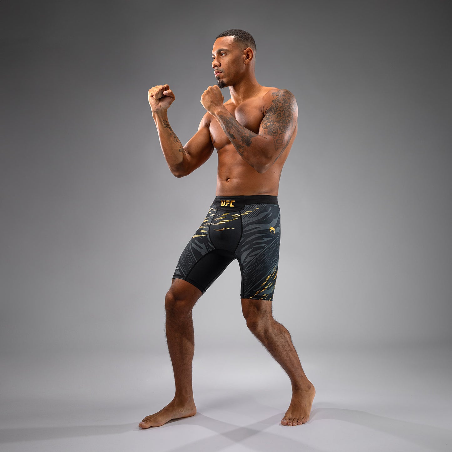 UFC Fusion by Venum Personalized Authentic Fight Night Men’s Vale Tudo Short - Gold