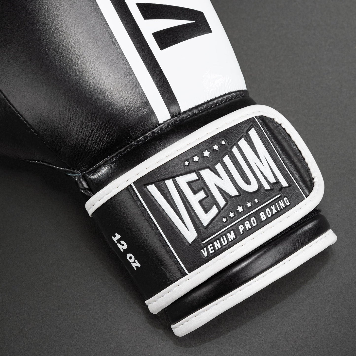 Venum Shield Pro Boxing Gloves Velcro - Black/White