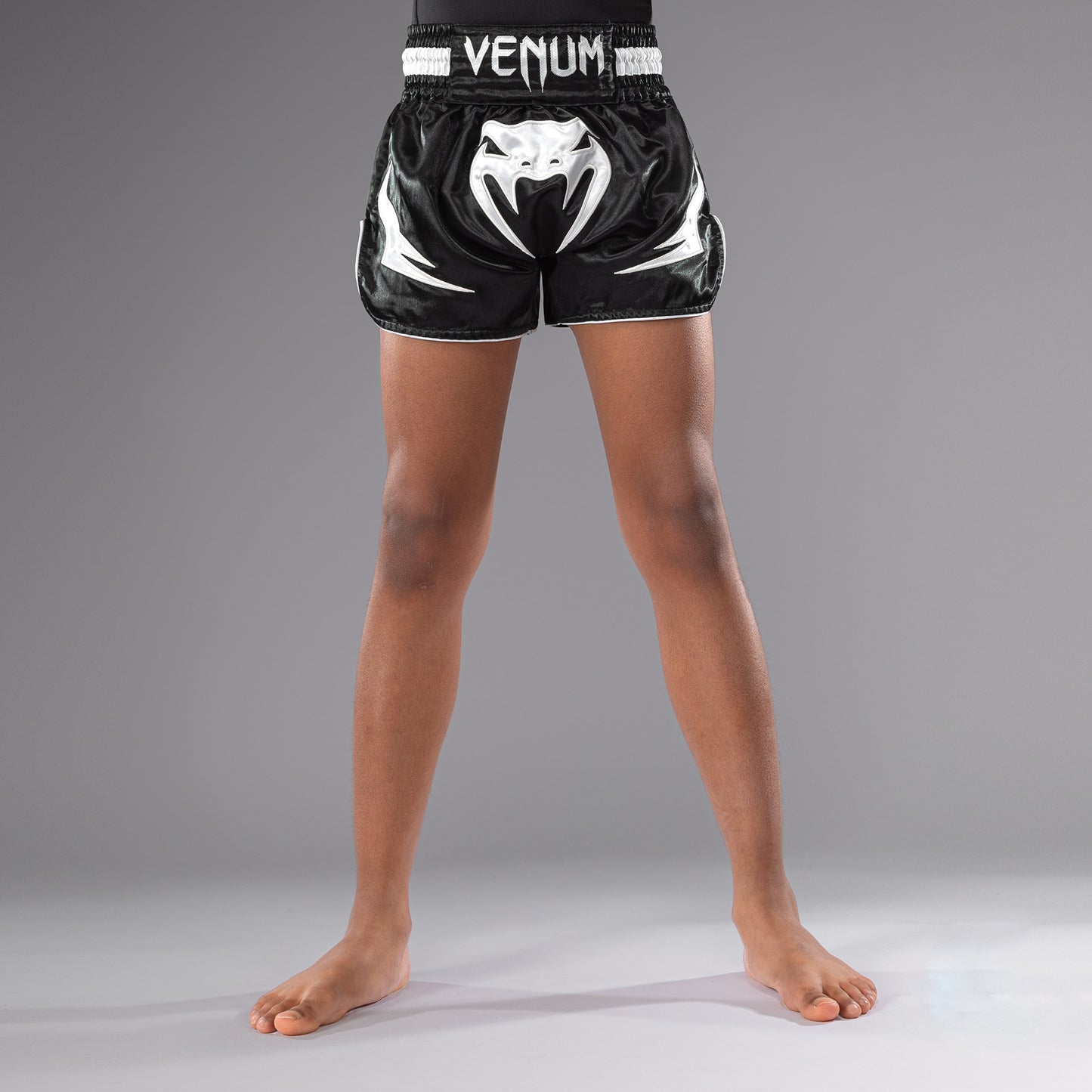Venum Inferno Kids Muay Thai Shorts - Black